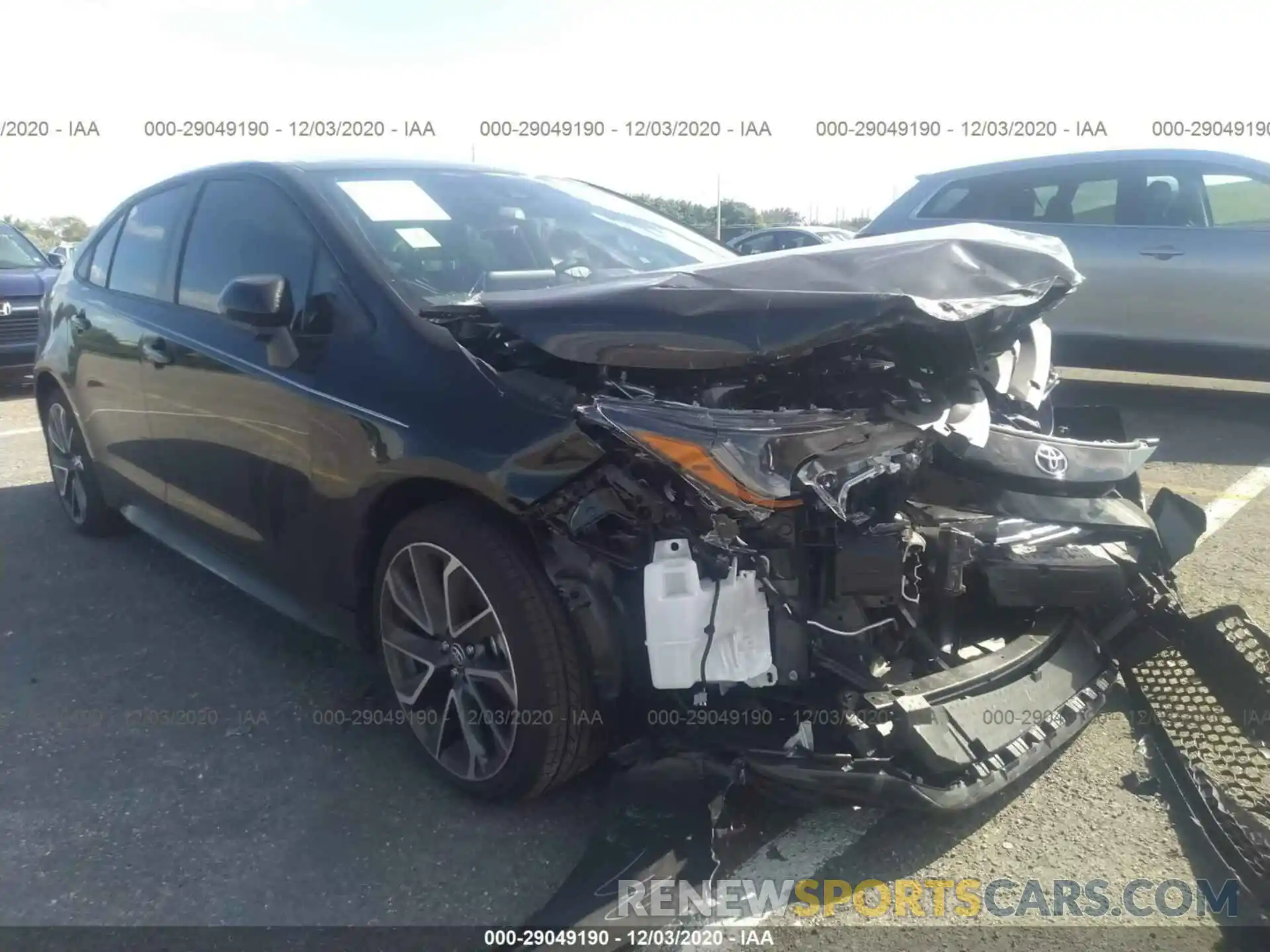 6 Photograph of a damaged car JTDS4MCE2MJ063595 TOYOTA COROLLA 2021