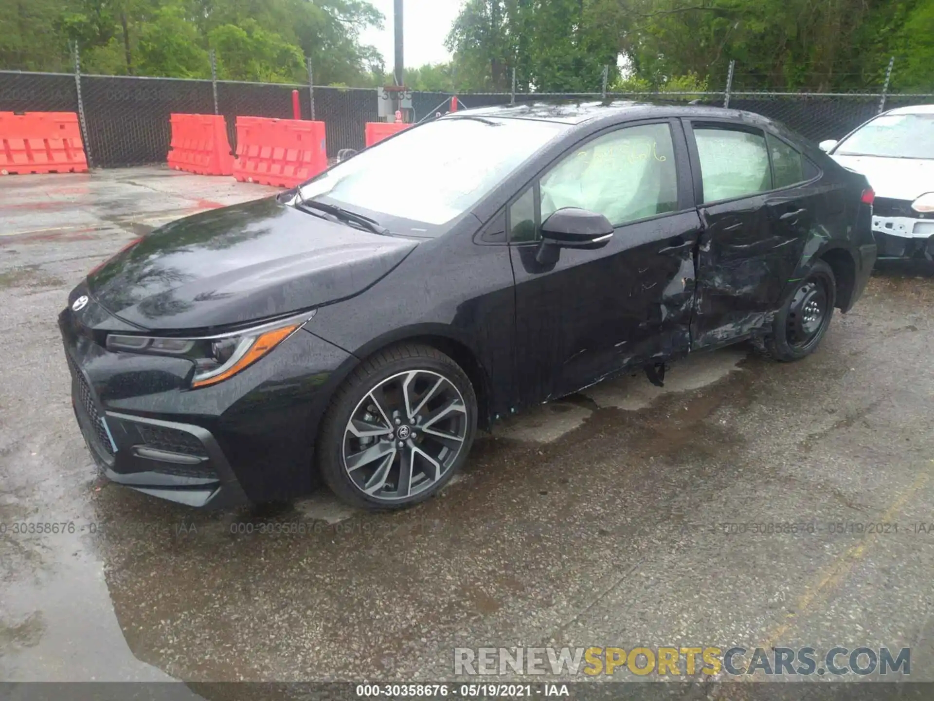 2 Photograph of a damaged car JTDS4MCE2MJ063984 TOYOTA COROLLA 2021