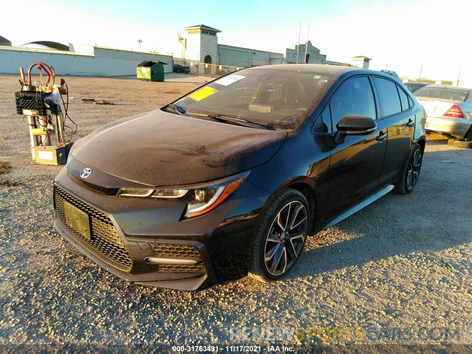 2 Photograph of a damaged car JTDS4MCE2MJ064892 TOYOTA COROLLA 2021