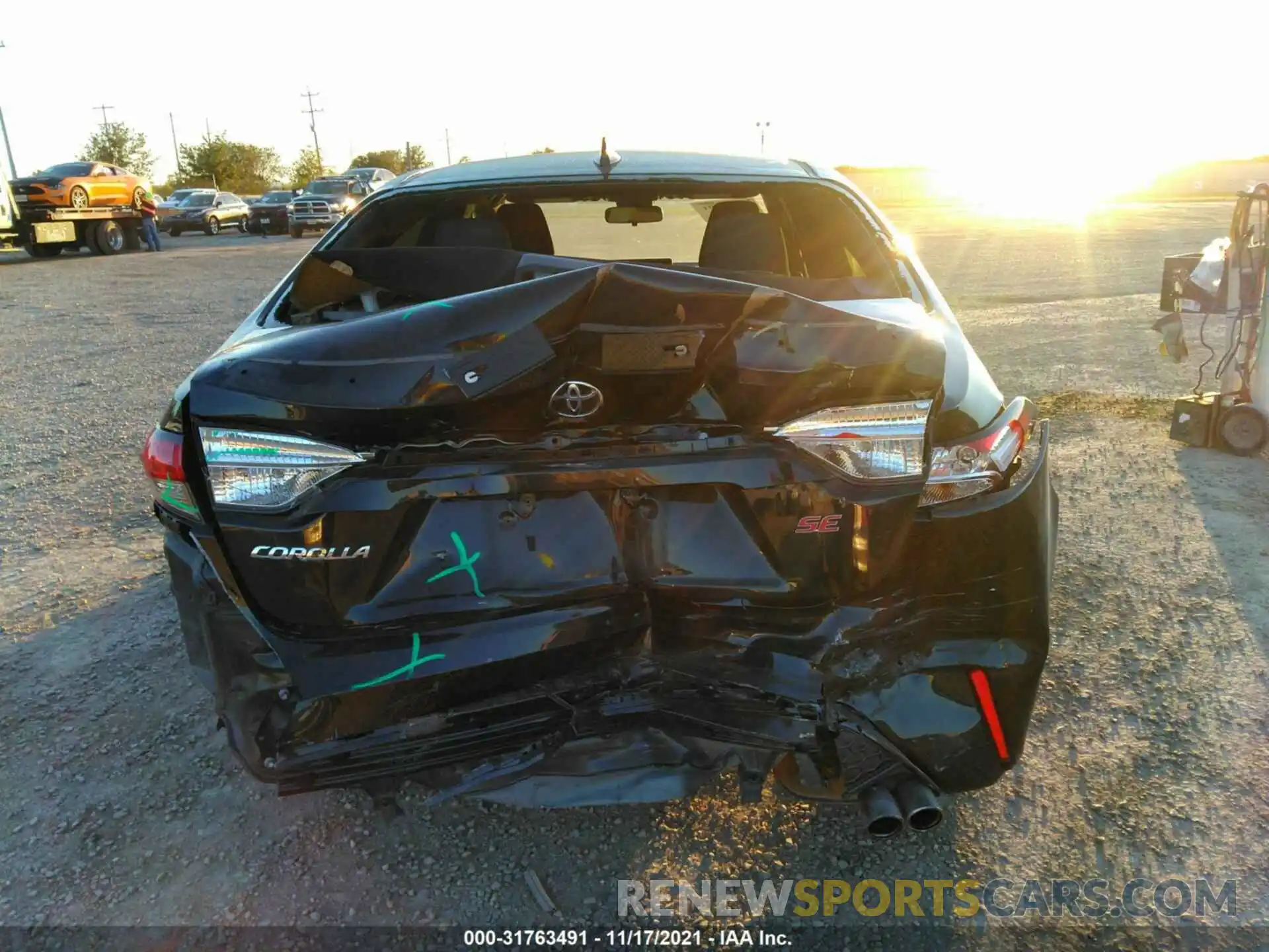 6 Photograph of a damaged car JTDS4MCE2MJ064892 TOYOTA COROLLA 2021