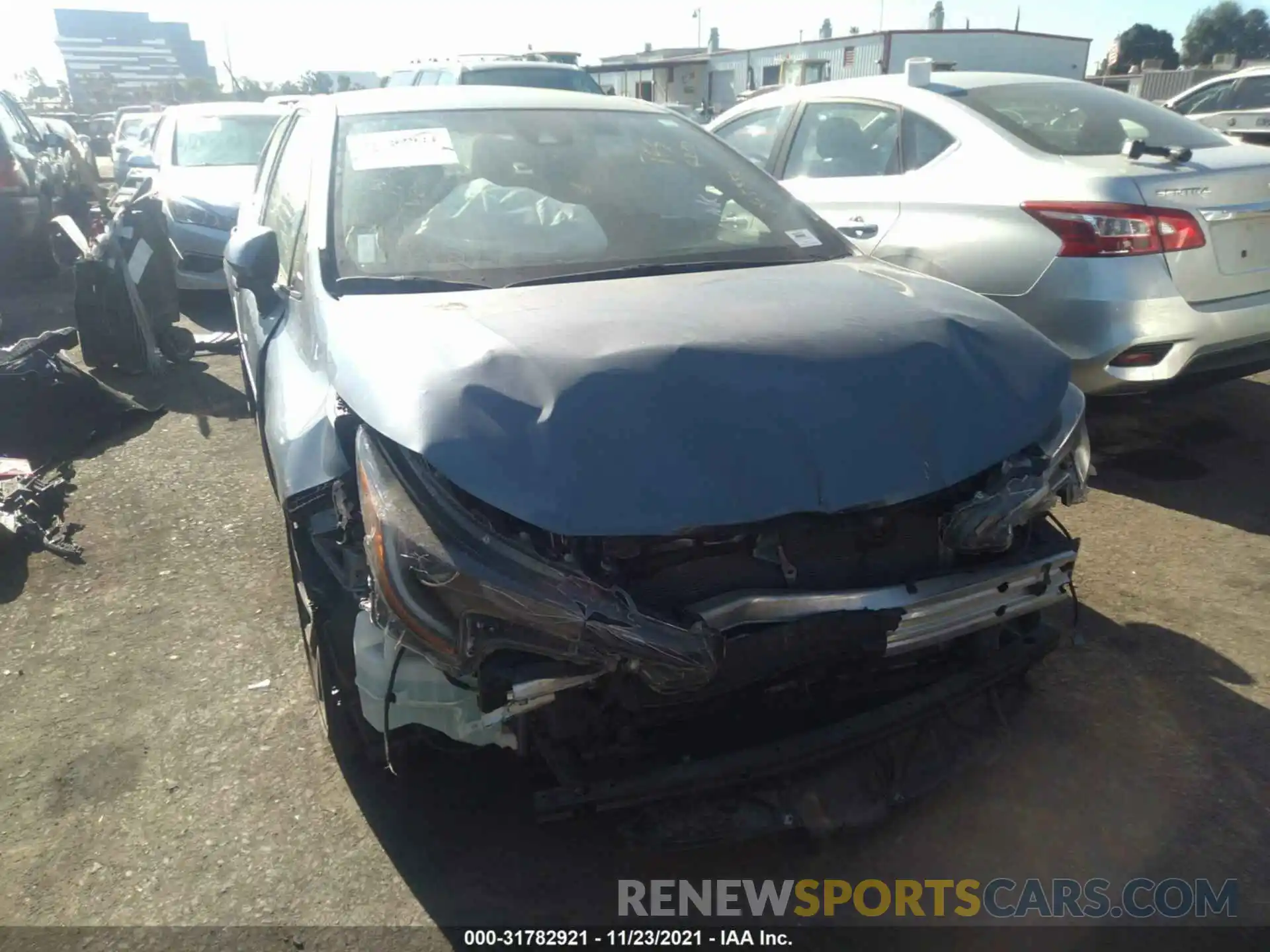 6 Photograph of a damaged car JTDS4MCE2MJ065332 TOYOTA COROLLA 2021