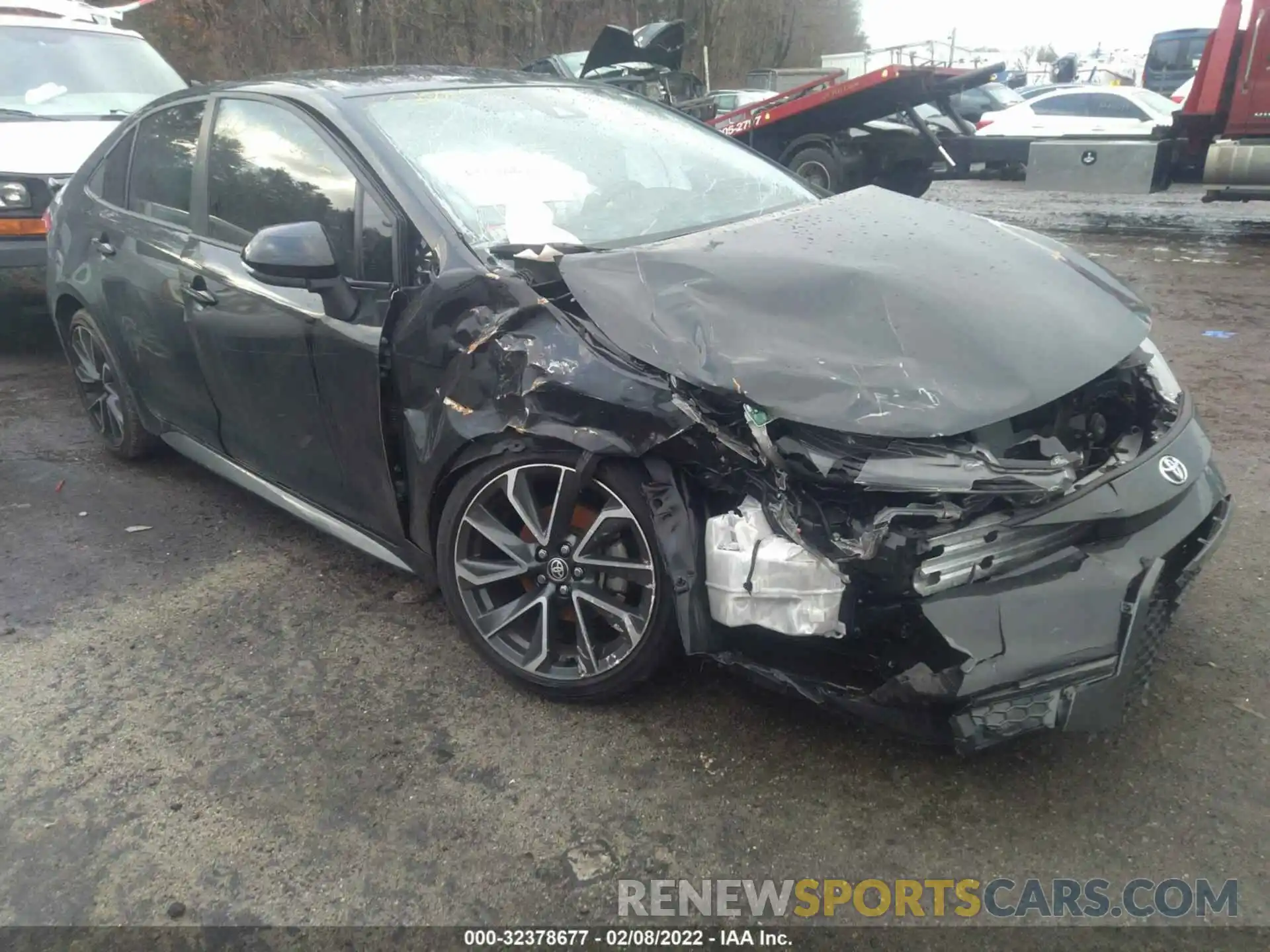 1 Photograph of a damaged car JTDS4MCE2MJ067758 TOYOTA COROLLA 2021