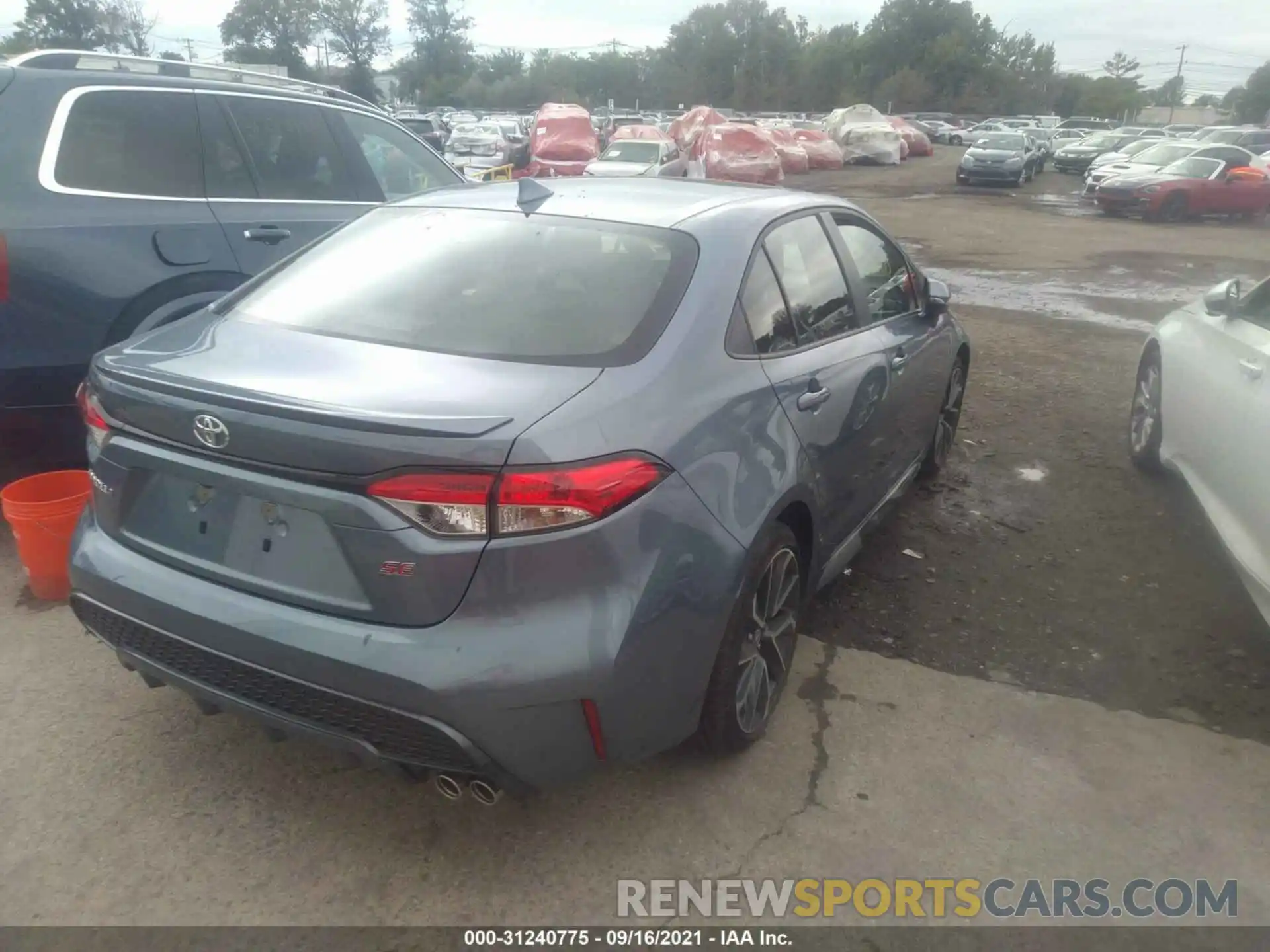 4 Photograph of a damaged car JTDS4MCE2MJ068649 TOYOTA COROLLA 2021