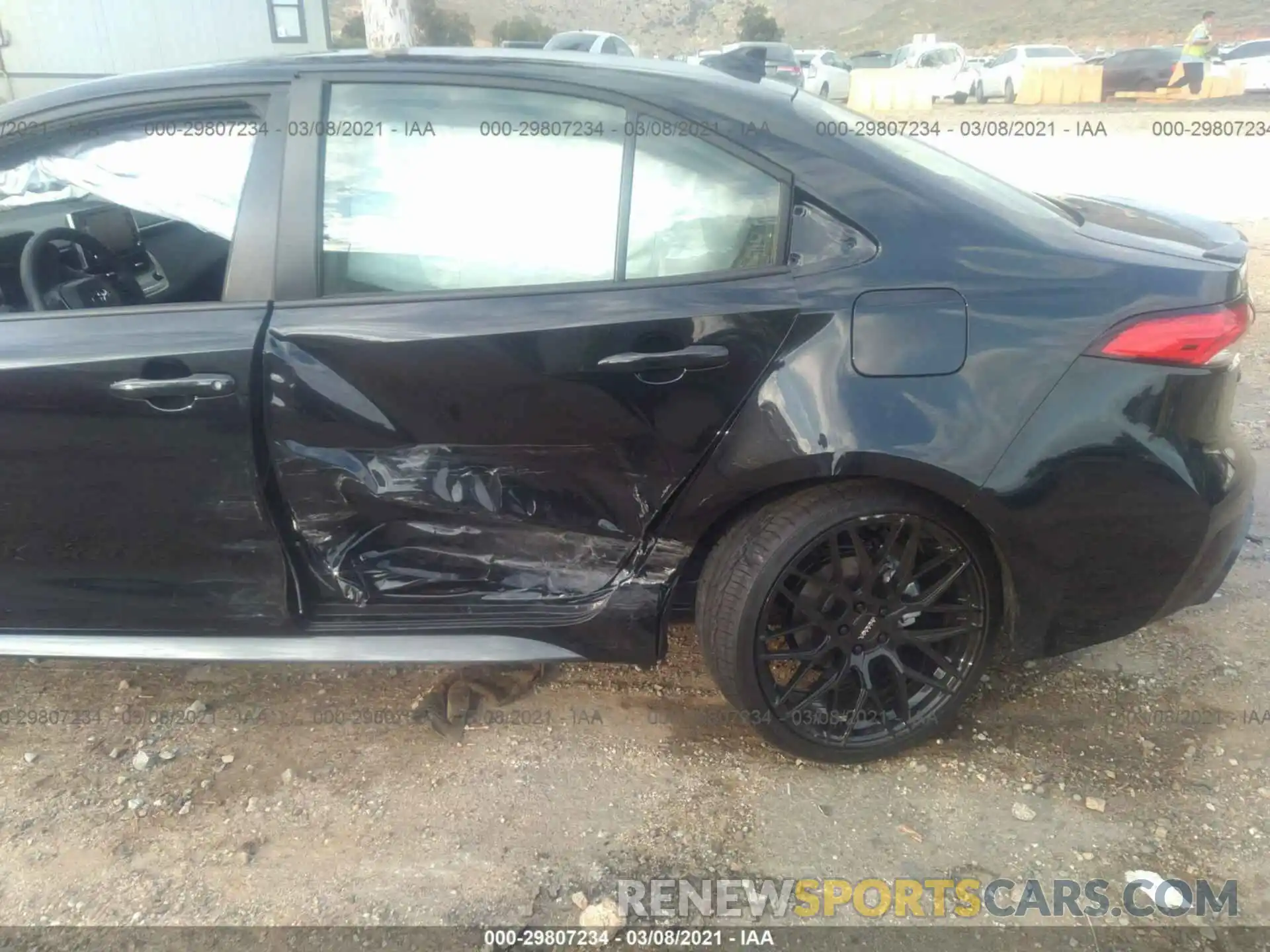 6 Photograph of a damaged car JTDS4MCE2MJ072068 TOYOTA COROLLA 2021