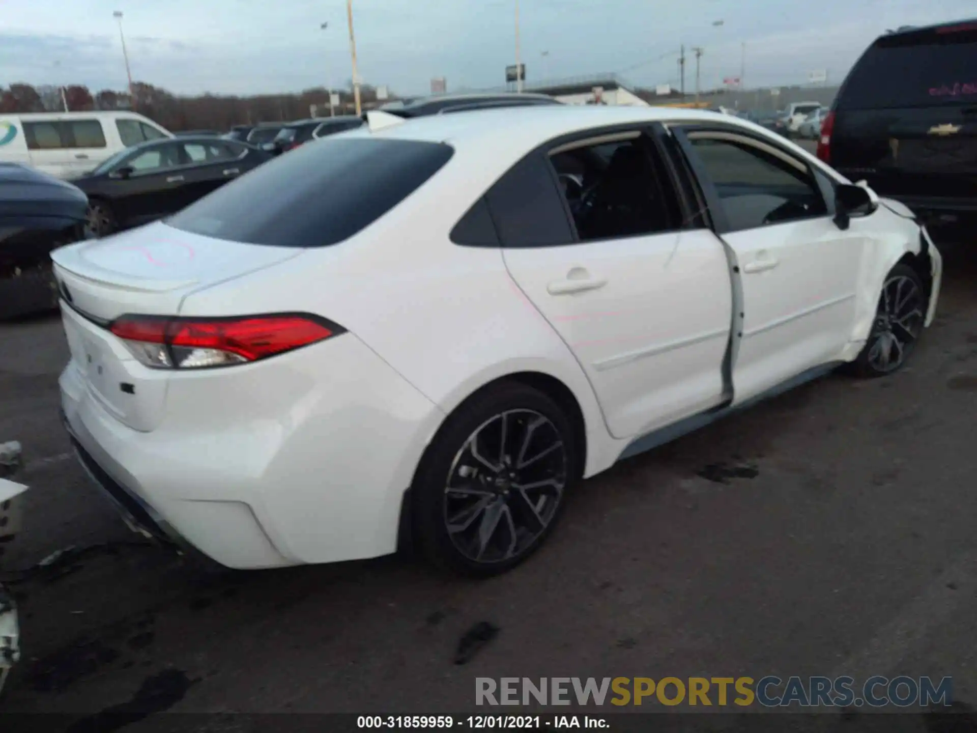 4 Photograph of a damaged car JTDS4MCE2MJ074158 TOYOTA COROLLA 2021