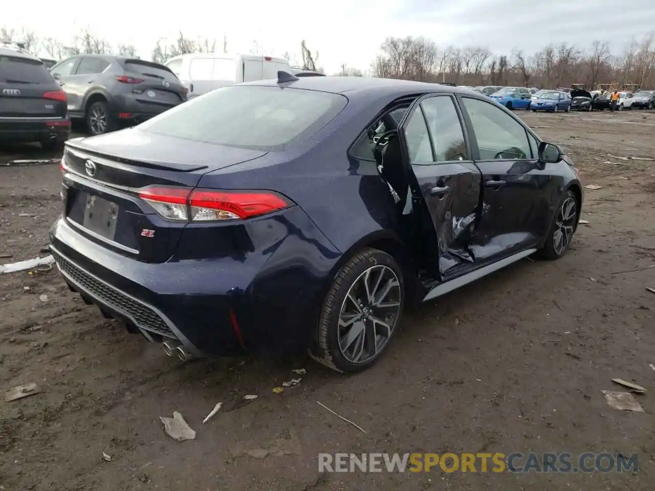 4 Photograph of a damaged car JTDS4MCE2MJ074662 TOYOTA COROLLA 2021