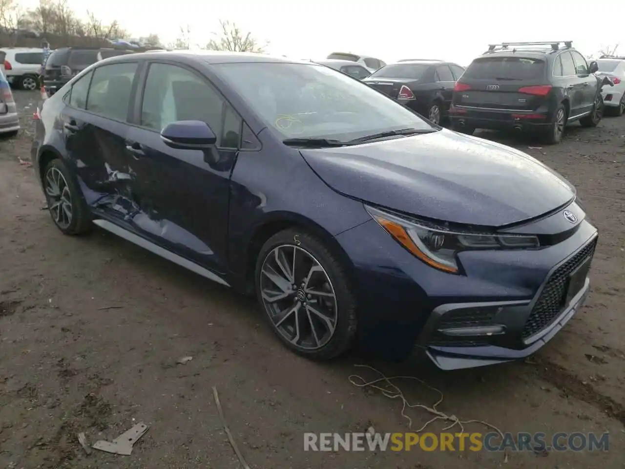 9 Photograph of a damaged car JTDS4MCE2MJ074662 TOYOTA COROLLA 2021