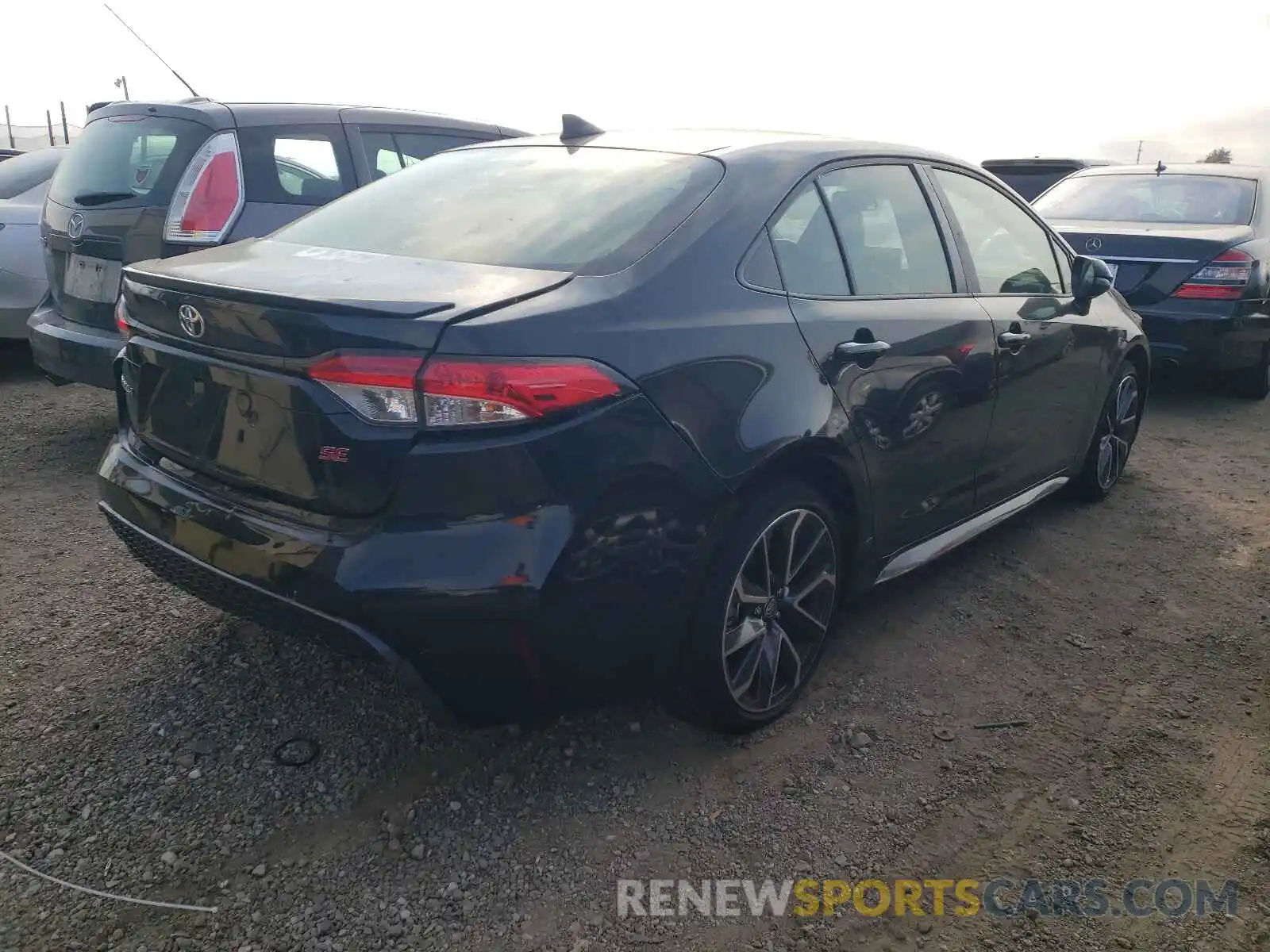 4 Photograph of a damaged car JTDS4MCE2MJ076458 TOYOTA COROLLA 2021