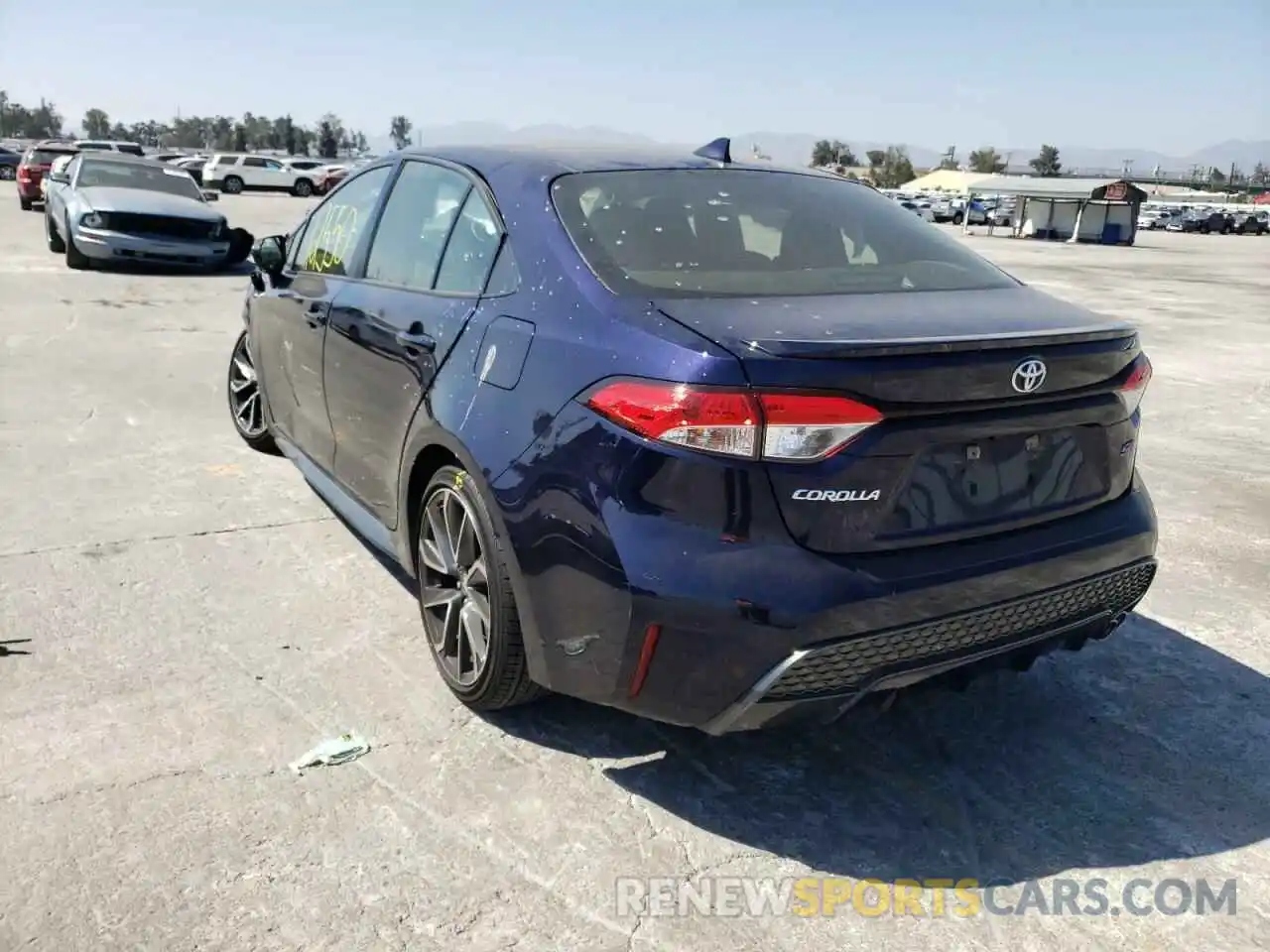 3 Photograph of a damaged car JTDS4MCE2MJ076508 TOYOTA COROLLA 2021