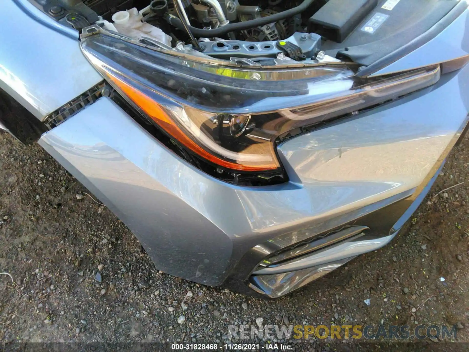 6 Photograph of a damaged car JTDS4MCE2MJ078145 TOYOTA COROLLA 2021