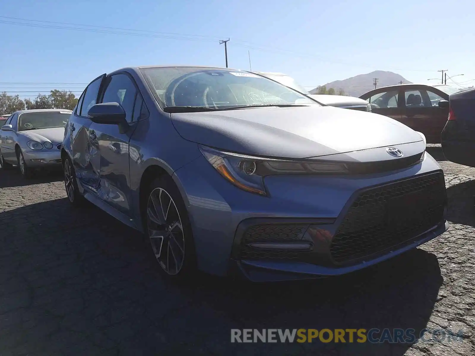 1 Photograph of a damaged car JTDS4MCE2MJ079568 TOYOTA COROLLA 2021