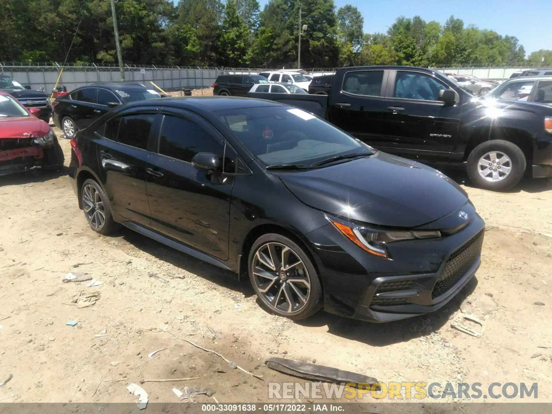 1 Photograph of a damaged car JTDS4MCE2MJ079795 TOYOTA COROLLA 2021