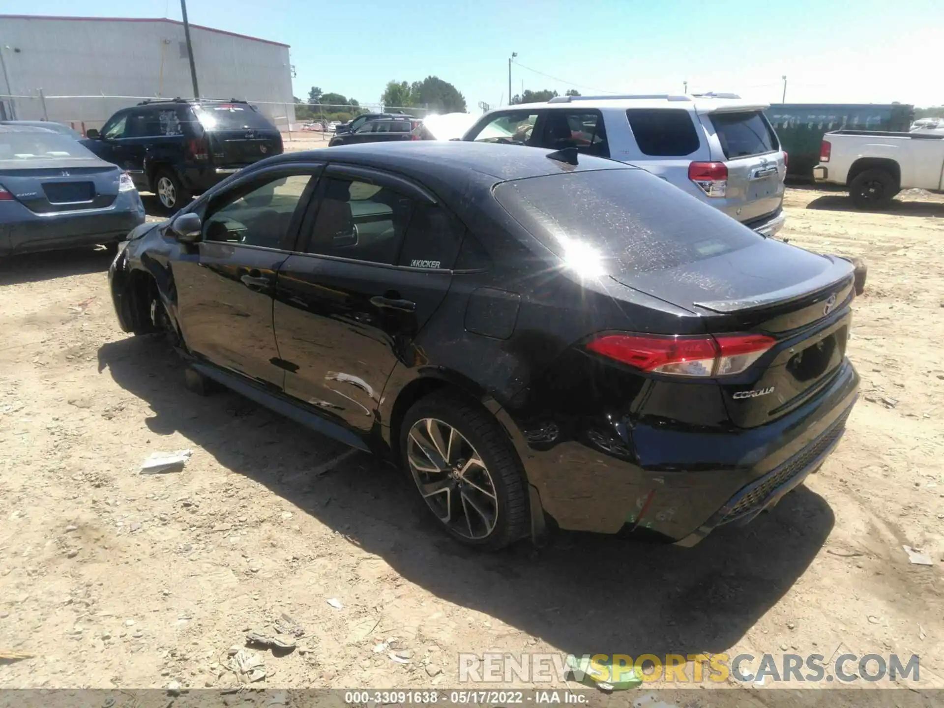 3 Photograph of a damaged car JTDS4MCE2MJ079795 TOYOTA COROLLA 2021