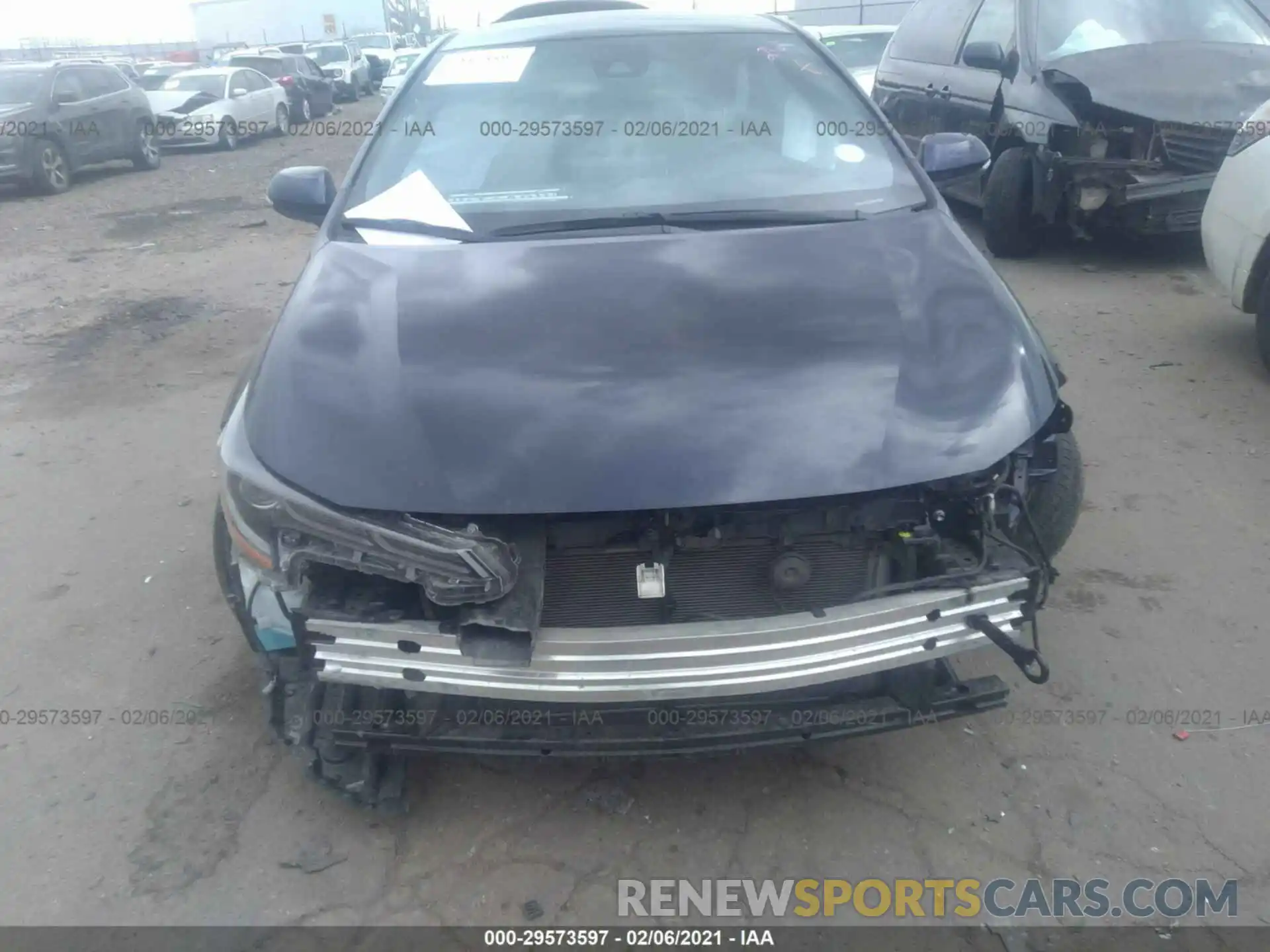 6 Photograph of a damaged car JTDS4MCE3MJ056073 TOYOTA COROLLA 2021