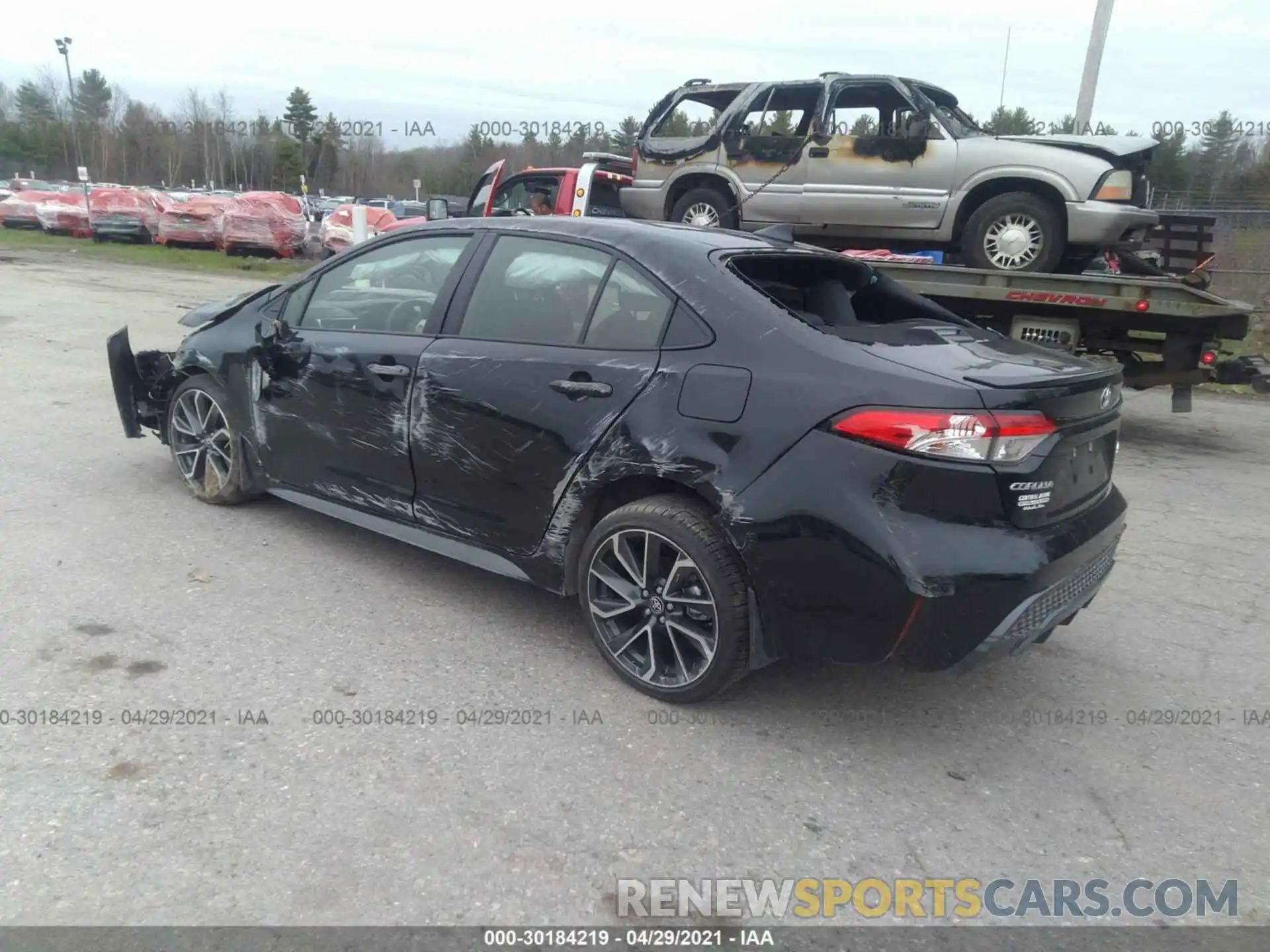 3 Photograph of a damaged car JTDS4MCE3MJ059233 TOYOTA COROLLA 2021