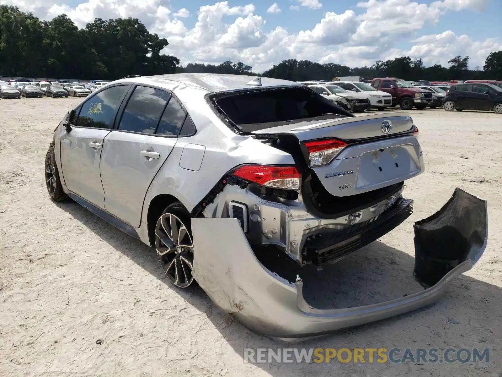 3 Photograph of a damaged car JTDS4MCE3MJ059670 TOYOTA COROLLA 2021