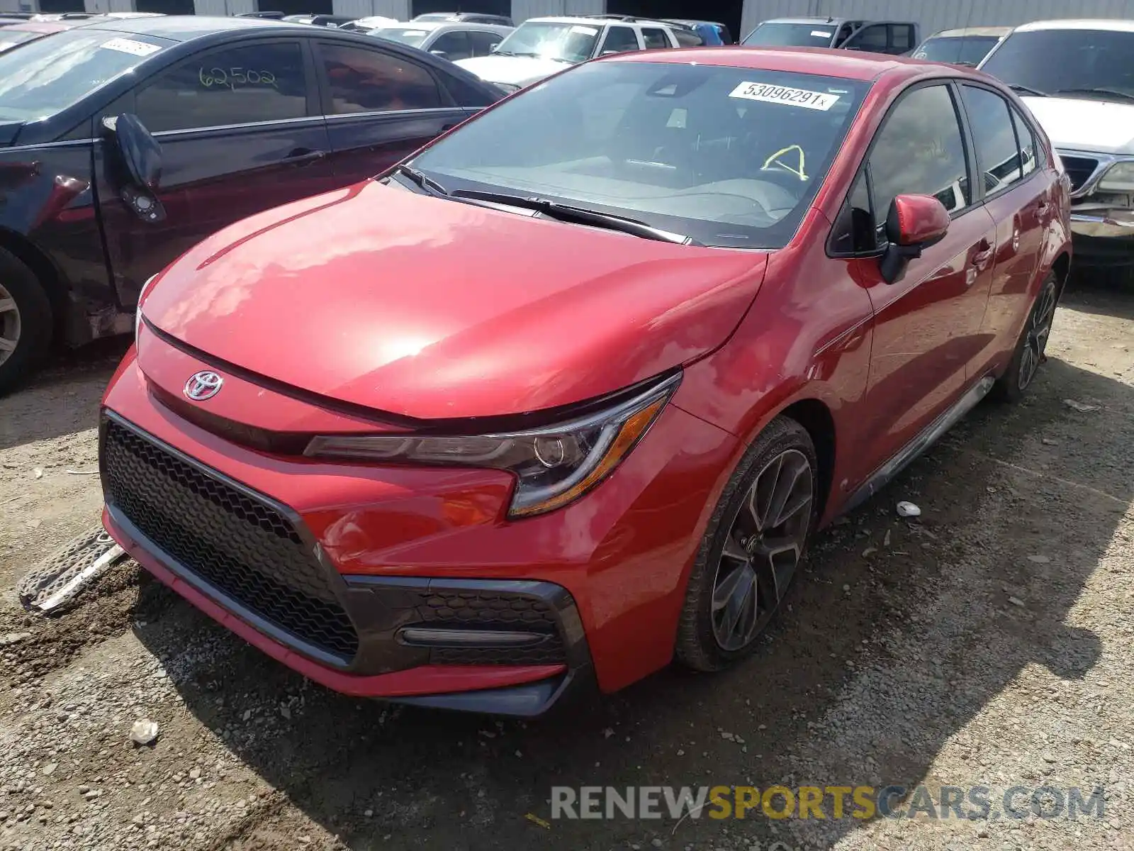 2 Photograph of a damaged car JTDS4MCE3MJ059880 TOYOTA COROLLA 2021