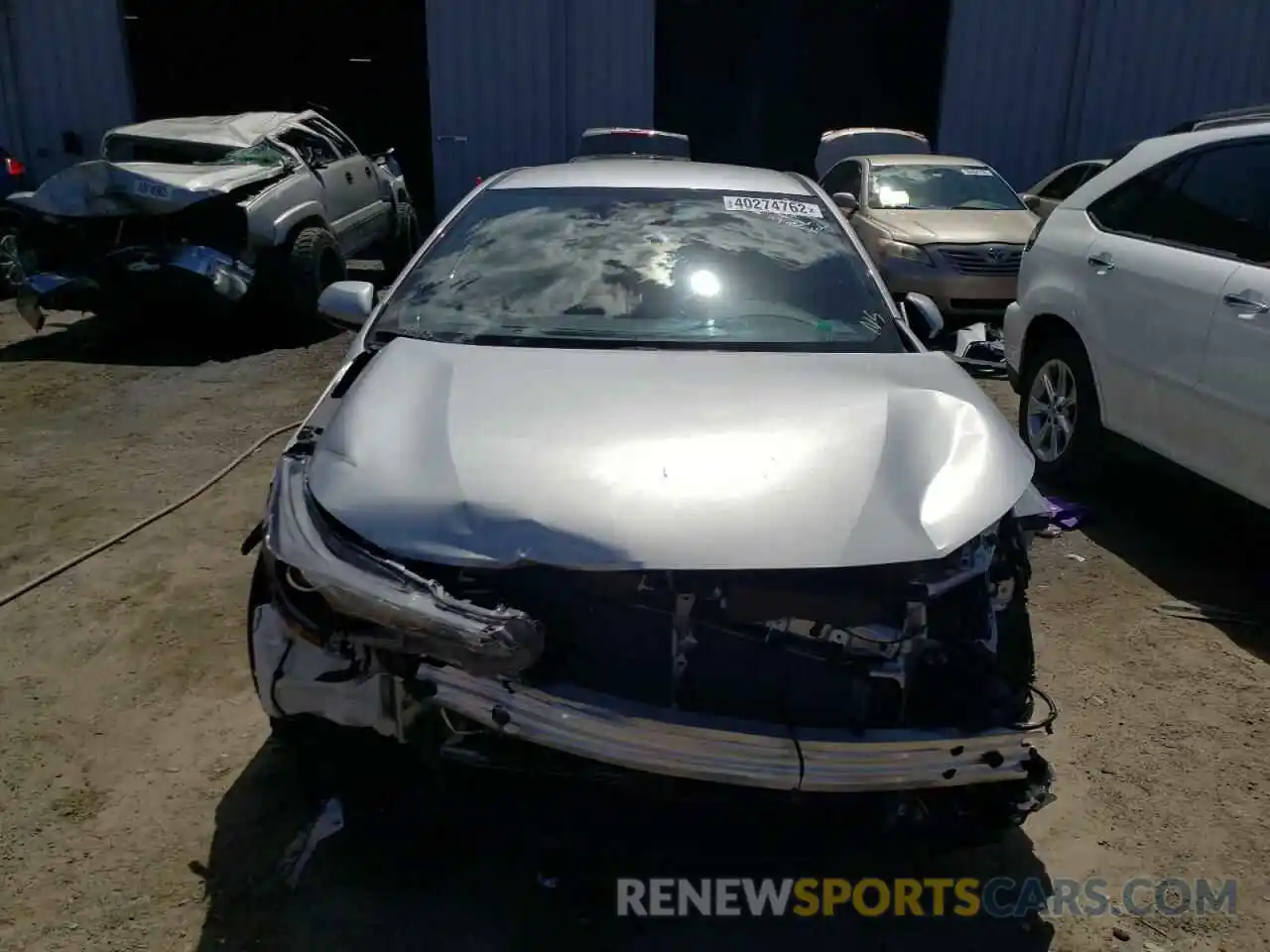 9 Photograph of a damaged car JTDS4MCE3MJ060060 TOYOTA COROLLA 2021