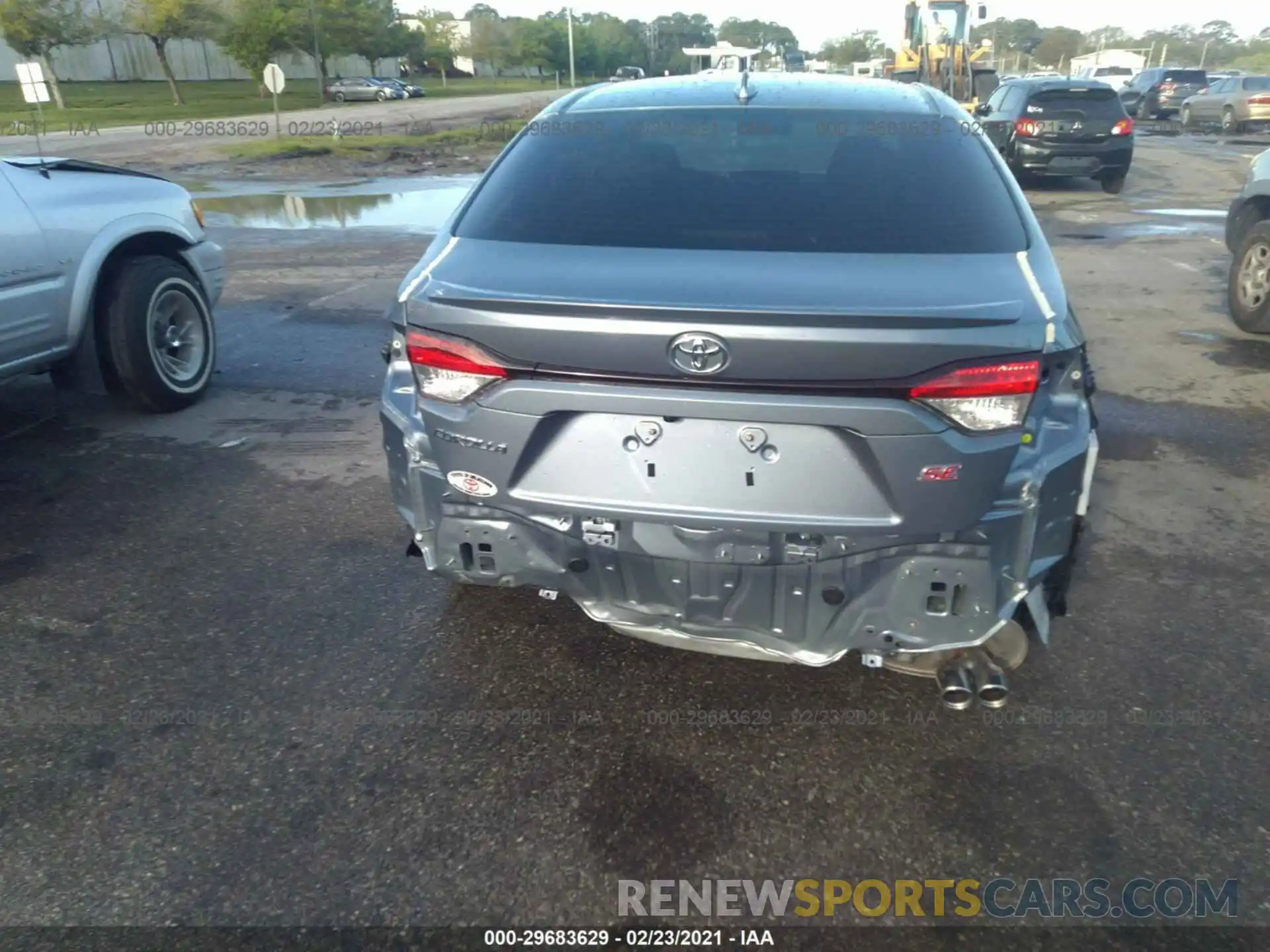 6 Photograph of a damaged car JTDS4MCE3MJ061497 TOYOTA COROLLA 2021