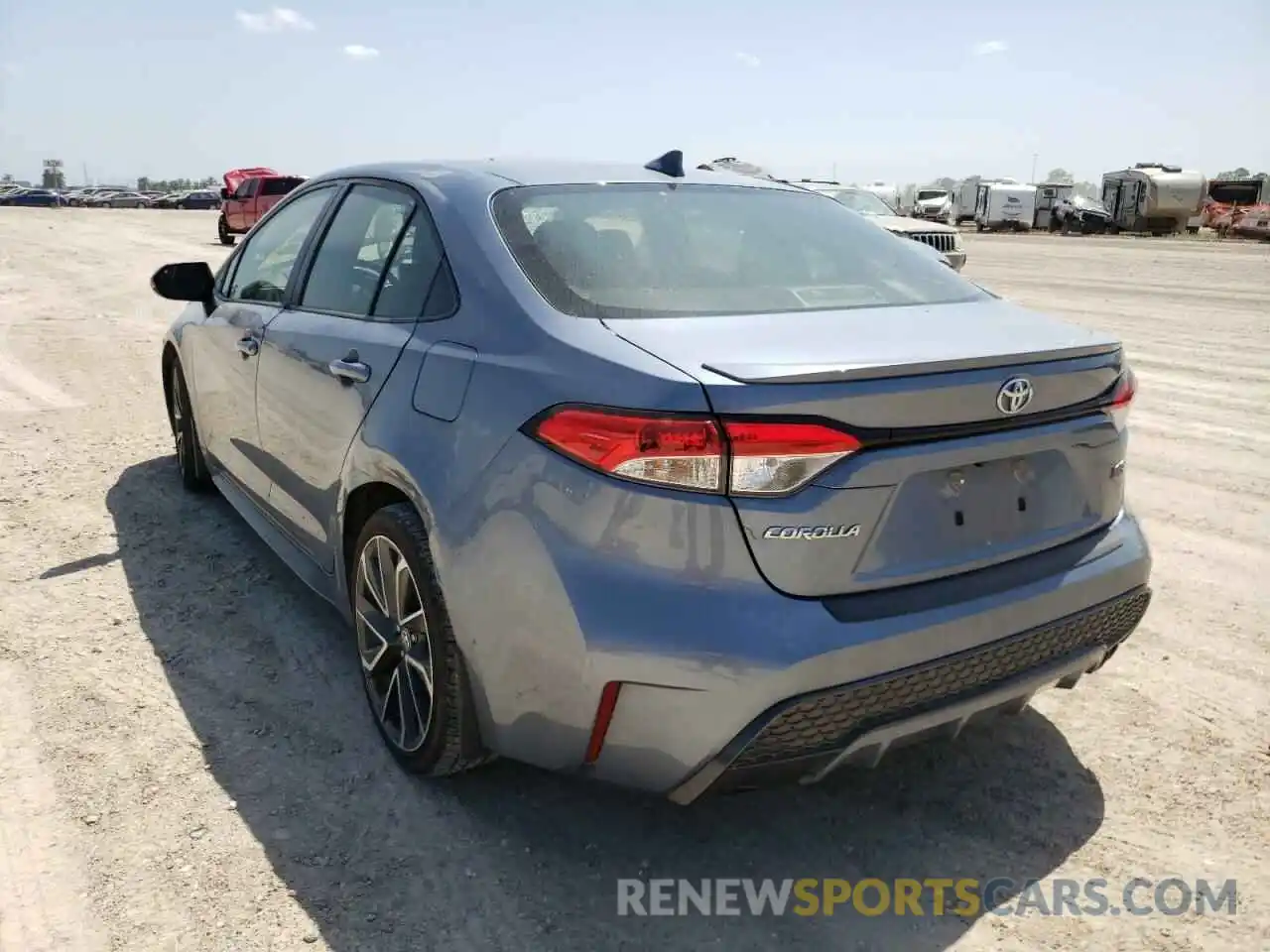 3 Photograph of a damaged car JTDS4MCE3MJ062391 TOYOTA COROLLA 2021