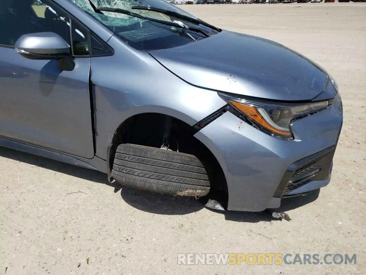 9 Photograph of a damaged car JTDS4MCE3MJ062391 TOYOTA COROLLA 2021