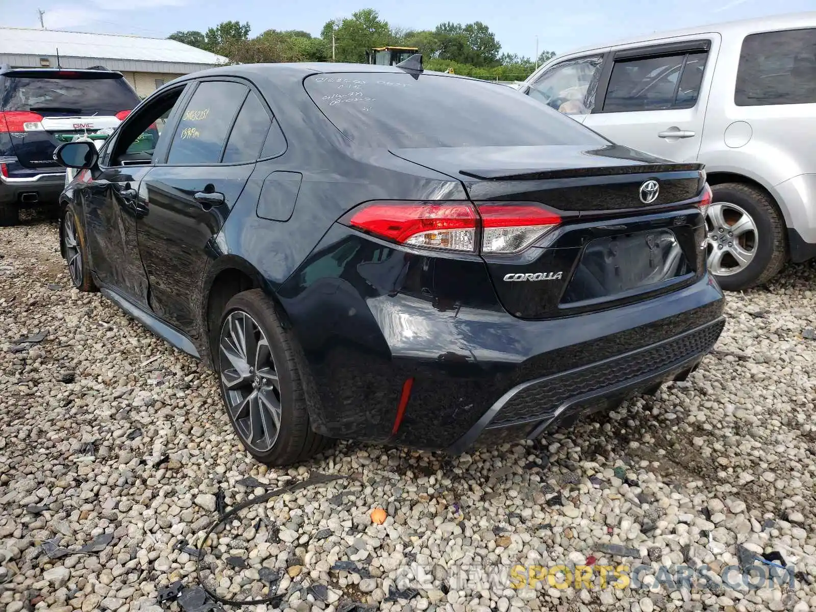 3 Photograph of a damaged car JTDS4MCE3MJ063640 TOYOTA COROLLA 2021