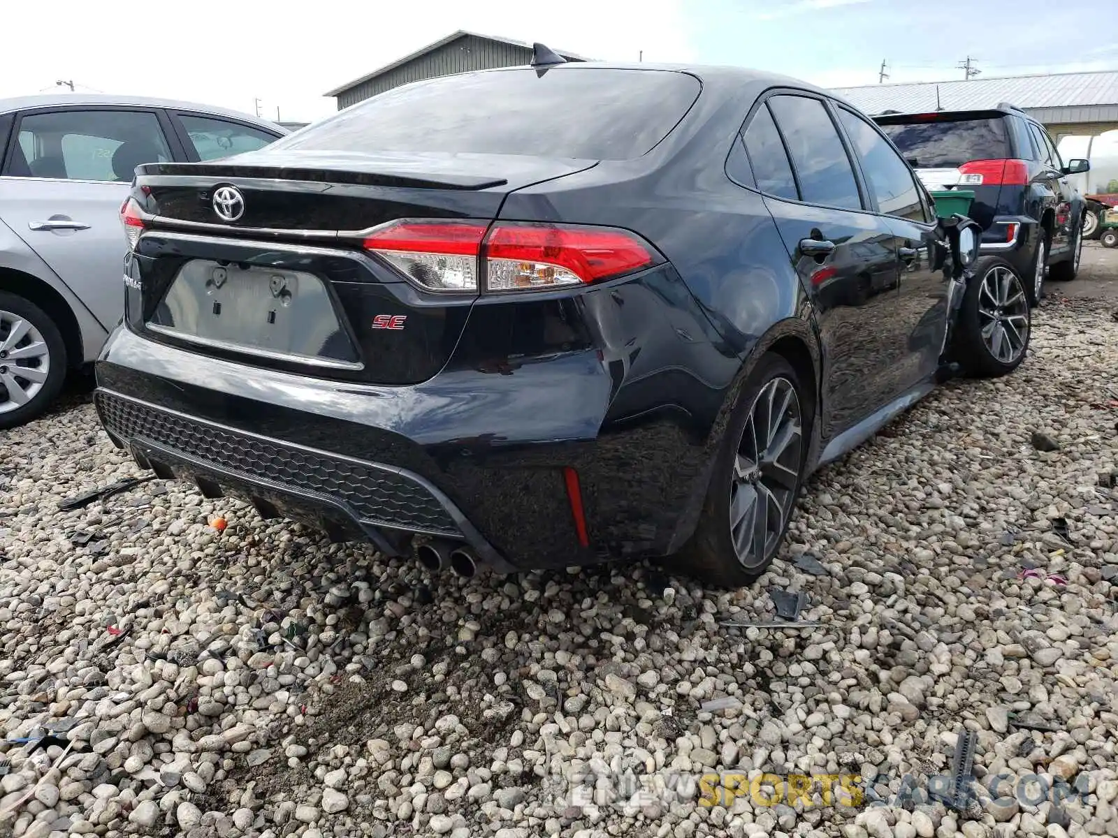 4 Photograph of a damaged car JTDS4MCE3MJ063640 TOYOTA COROLLA 2021