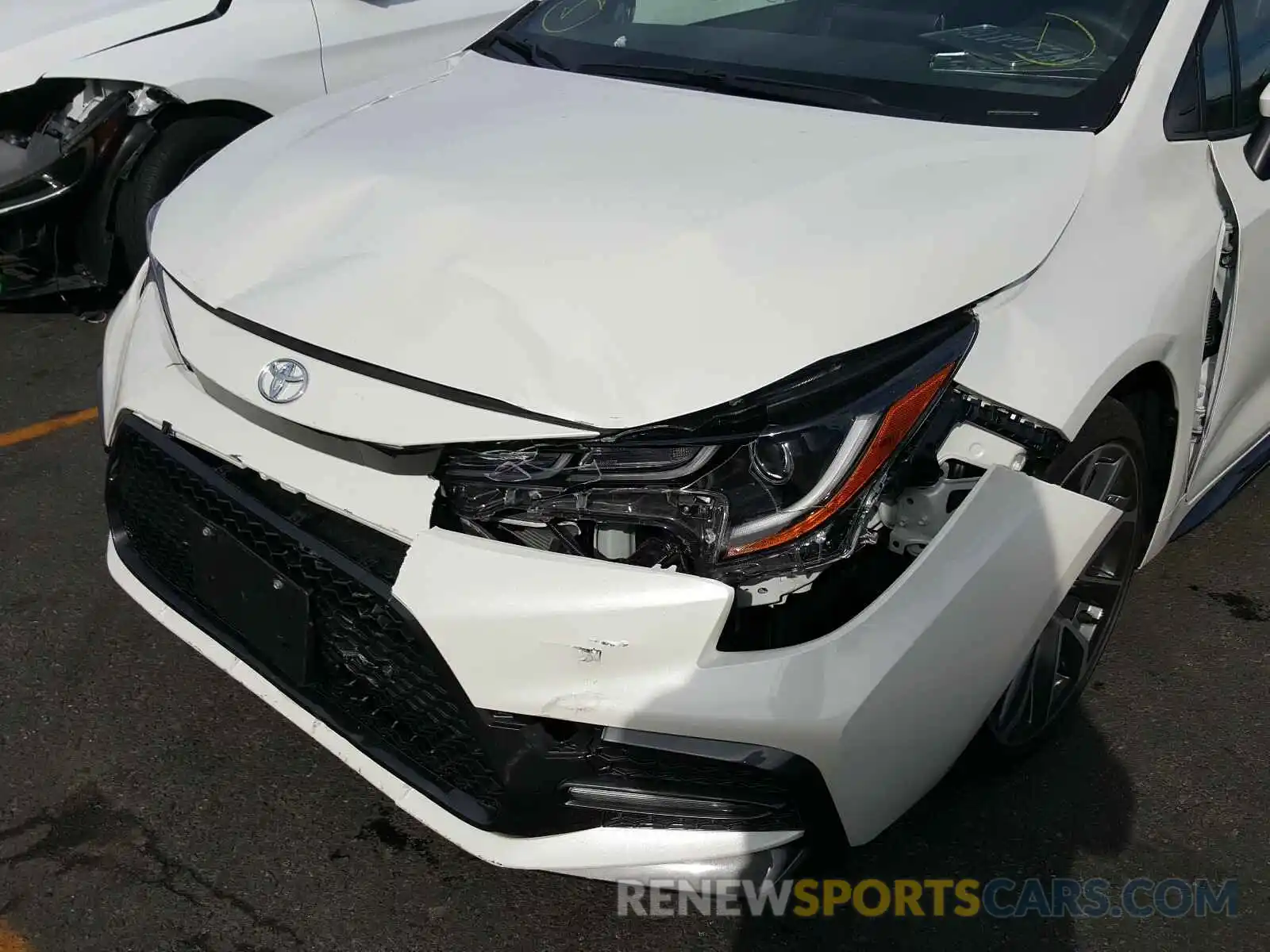 9 Photograph of a damaged car JTDS4MCE3MJ063881 TOYOTA COROLLA 2021