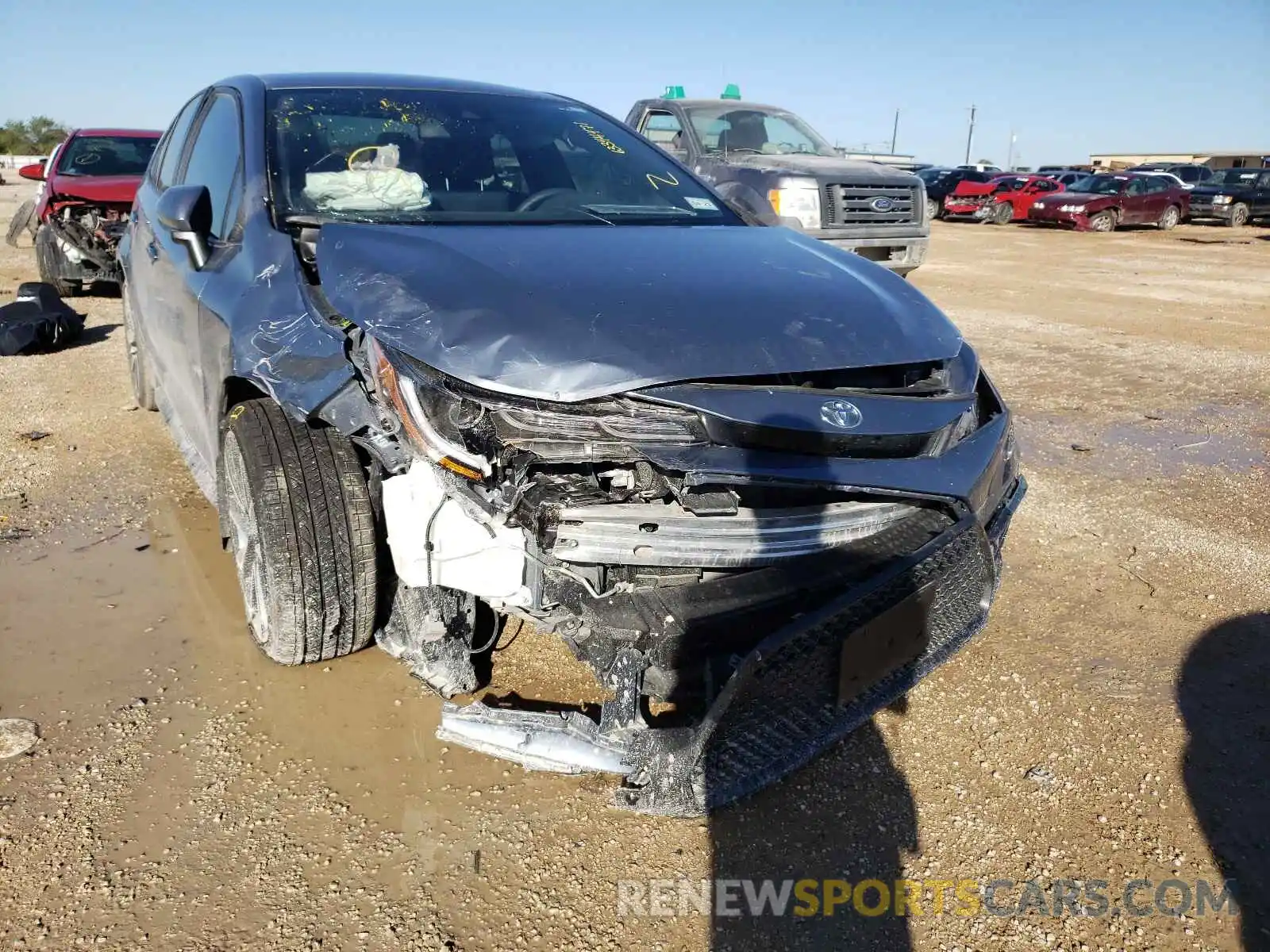 9 Photograph of a damaged car JTDS4MCE3MJ064187 TOYOTA COROLLA 2021