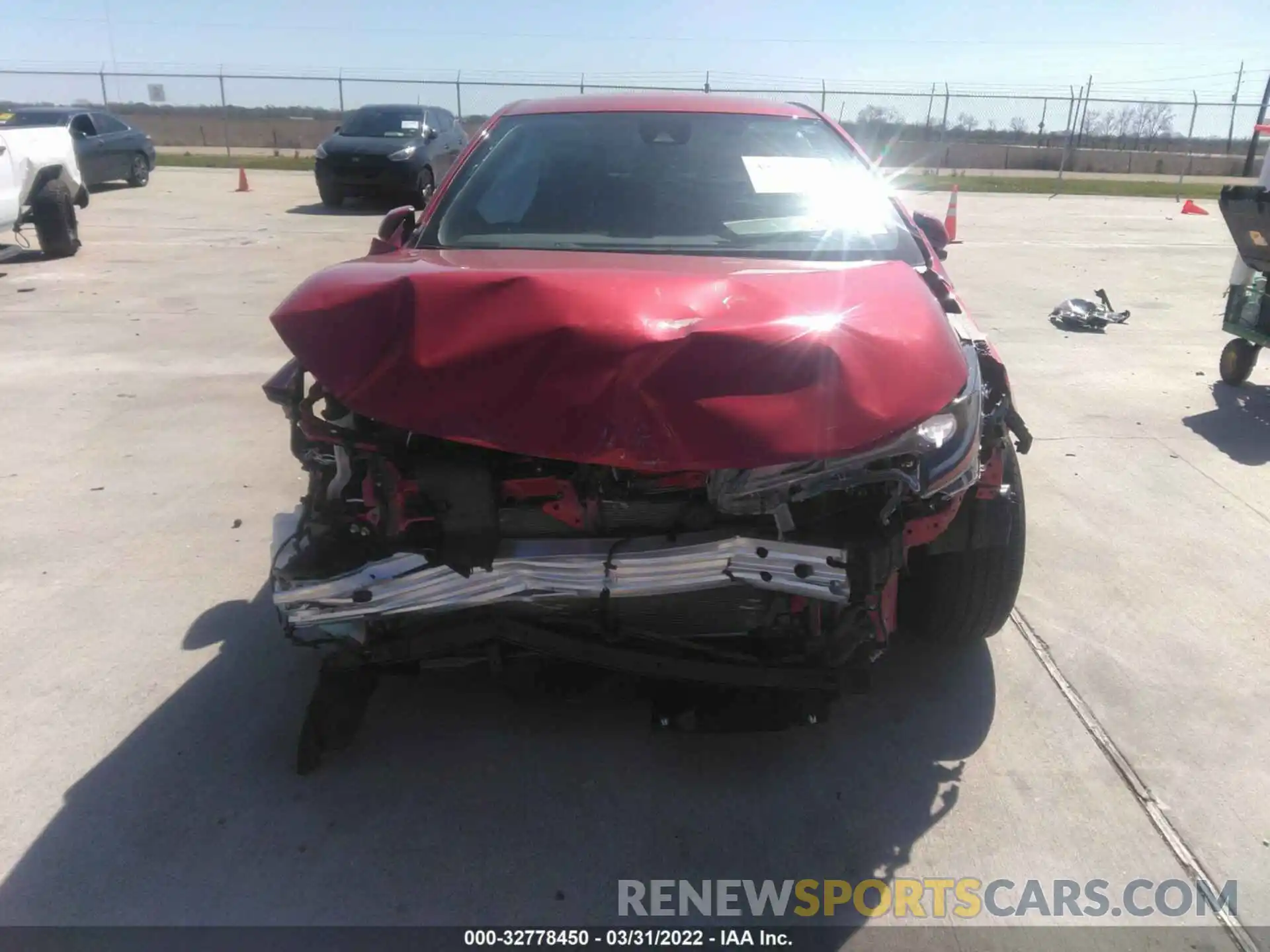 6 Photograph of a damaged car JTDS4MCE3MJ065551 TOYOTA COROLLA 2021