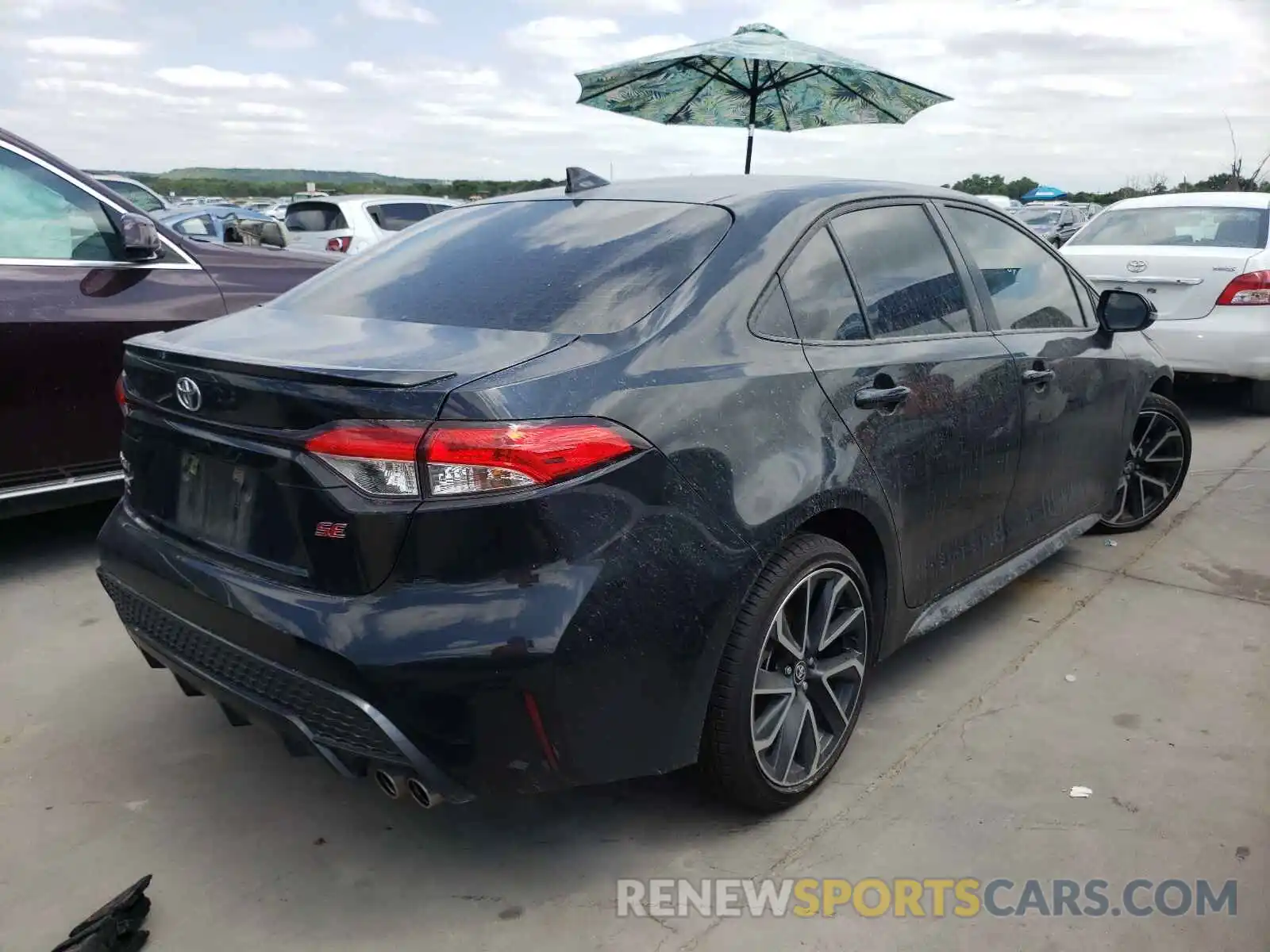 4 Photograph of a damaged car JTDS4MCE3MJ068398 TOYOTA COROLLA 2021