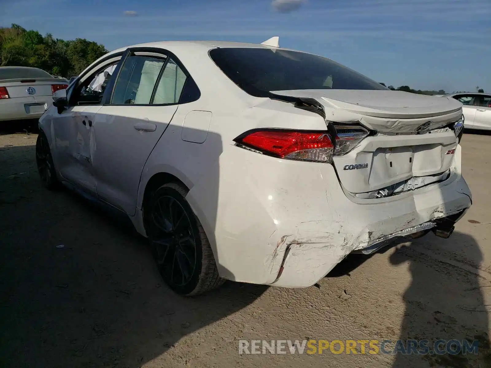 3 Photograph of a damaged car JTDS4MCE3MJ070491 TOYOTA COROLLA 2021