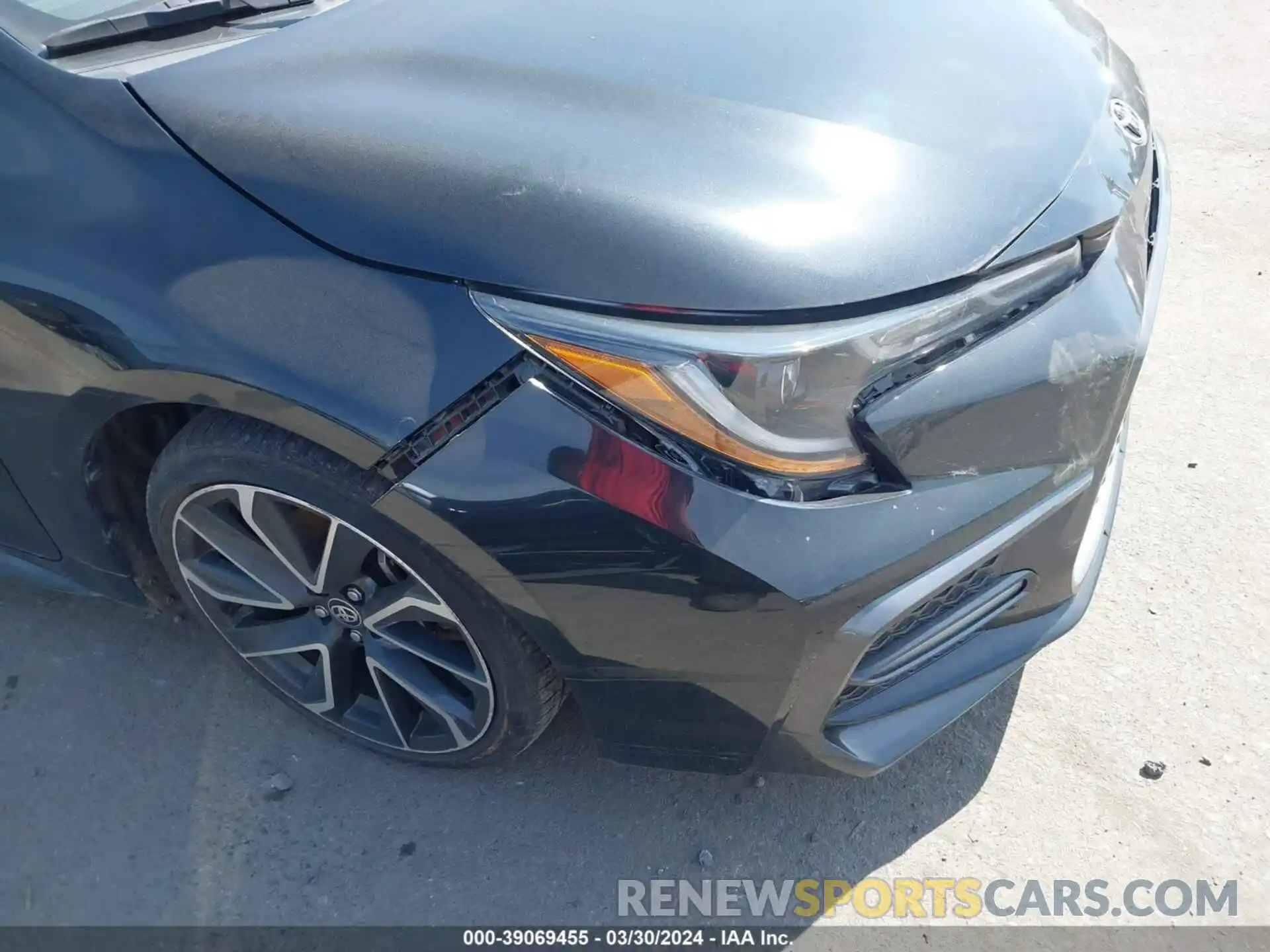 18 Photograph of a damaged car JTDS4MCE3MJ071642 TOYOTA COROLLA 2021