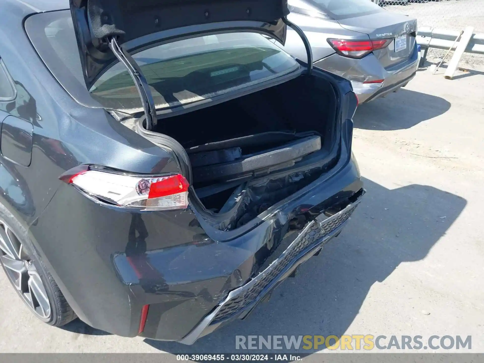 6 Photograph of a damaged car JTDS4MCE3MJ071642 TOYOTA COROLLA 2021