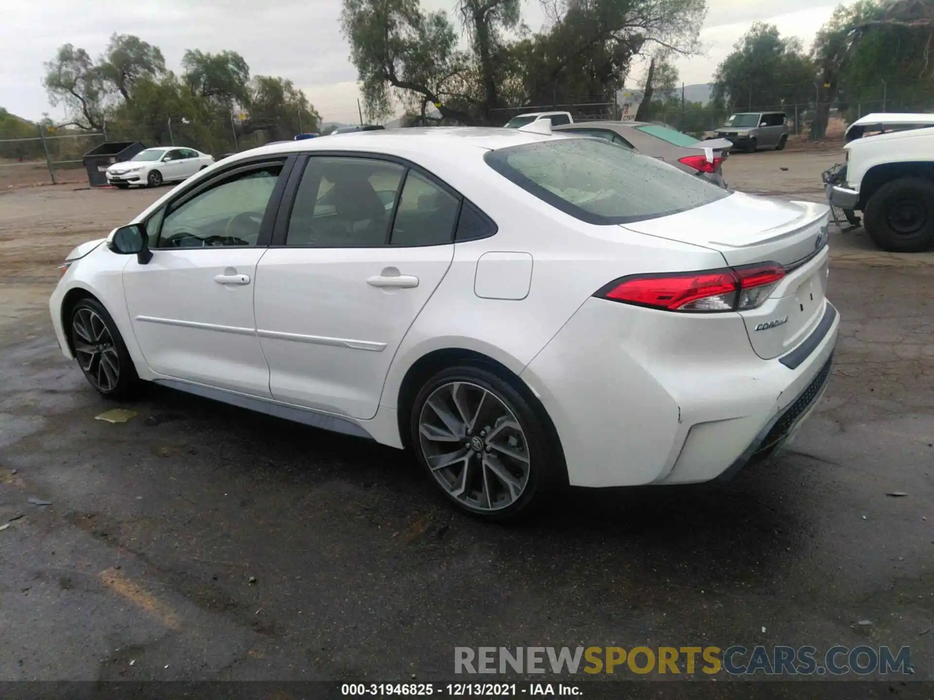 3 Photograph of a damaged car JTDS4MCE3MJ072595 TOYOTA COROLLA 2021