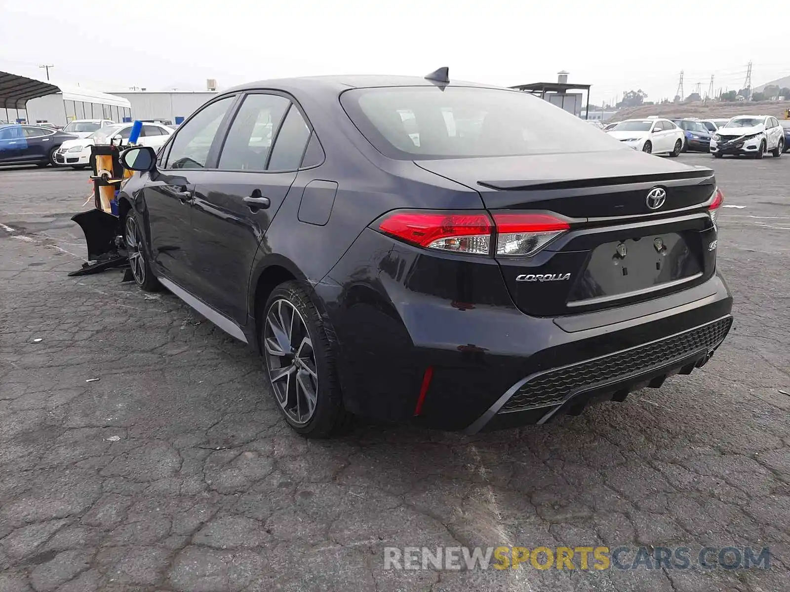 3 Photograph of a damaged car JTDS4MCE3MJ074315 TOYOTA COROLLA 2021