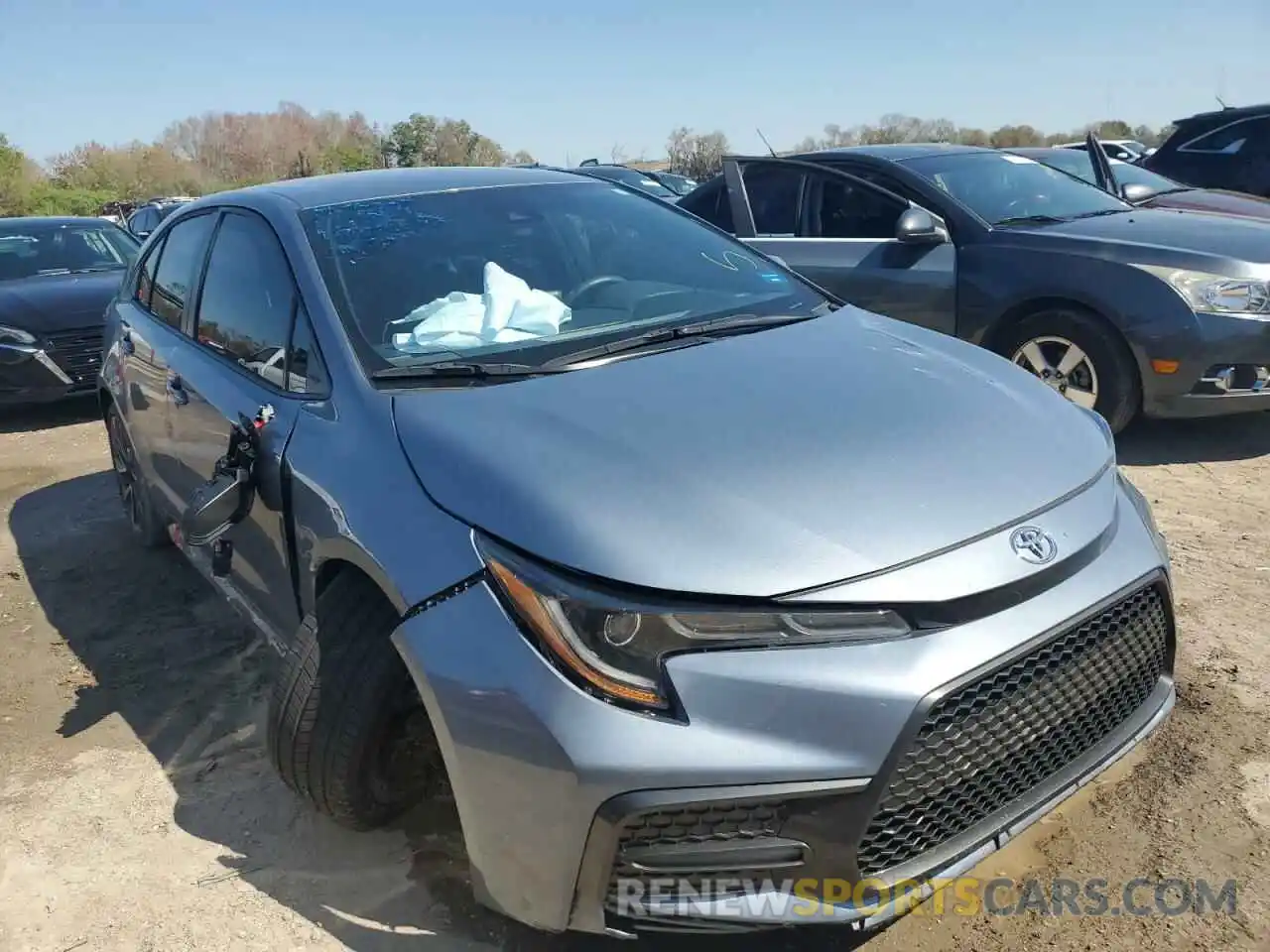 4 Photograph of a damaged car JTDS4MCE3MJ074931 TOYOTA COROLLA 2021