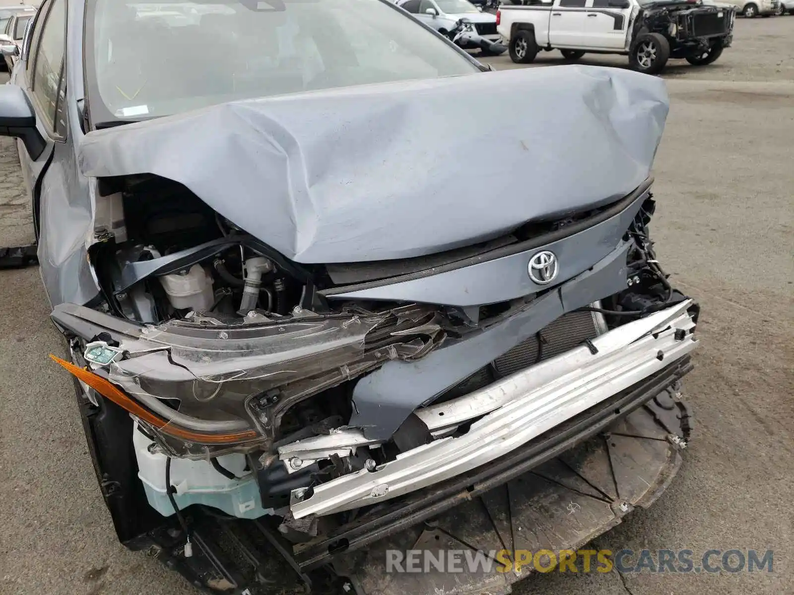 9 Photograph of a damaged car JTDS4MCE3MJ080678 TOYOTA COROLLA 2021