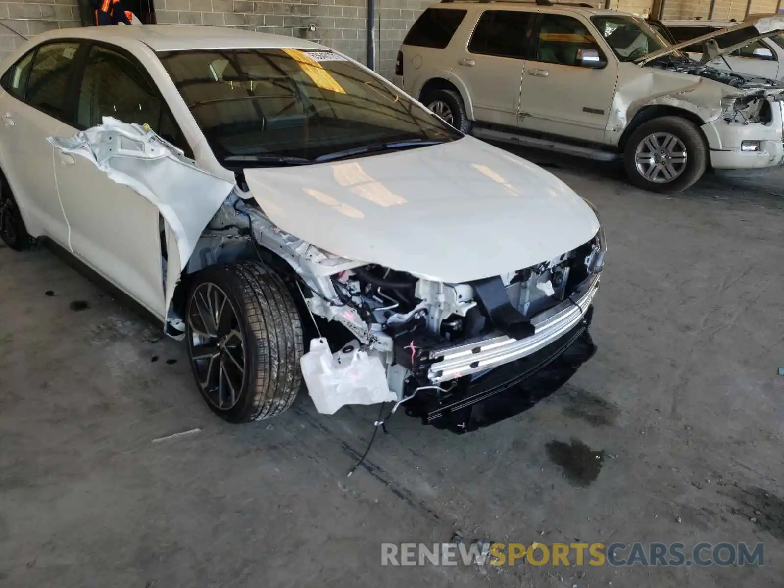 9 Photograph of a damaged car JTDS4MCE3MJ080857 TOYOTA COROLLA 2021