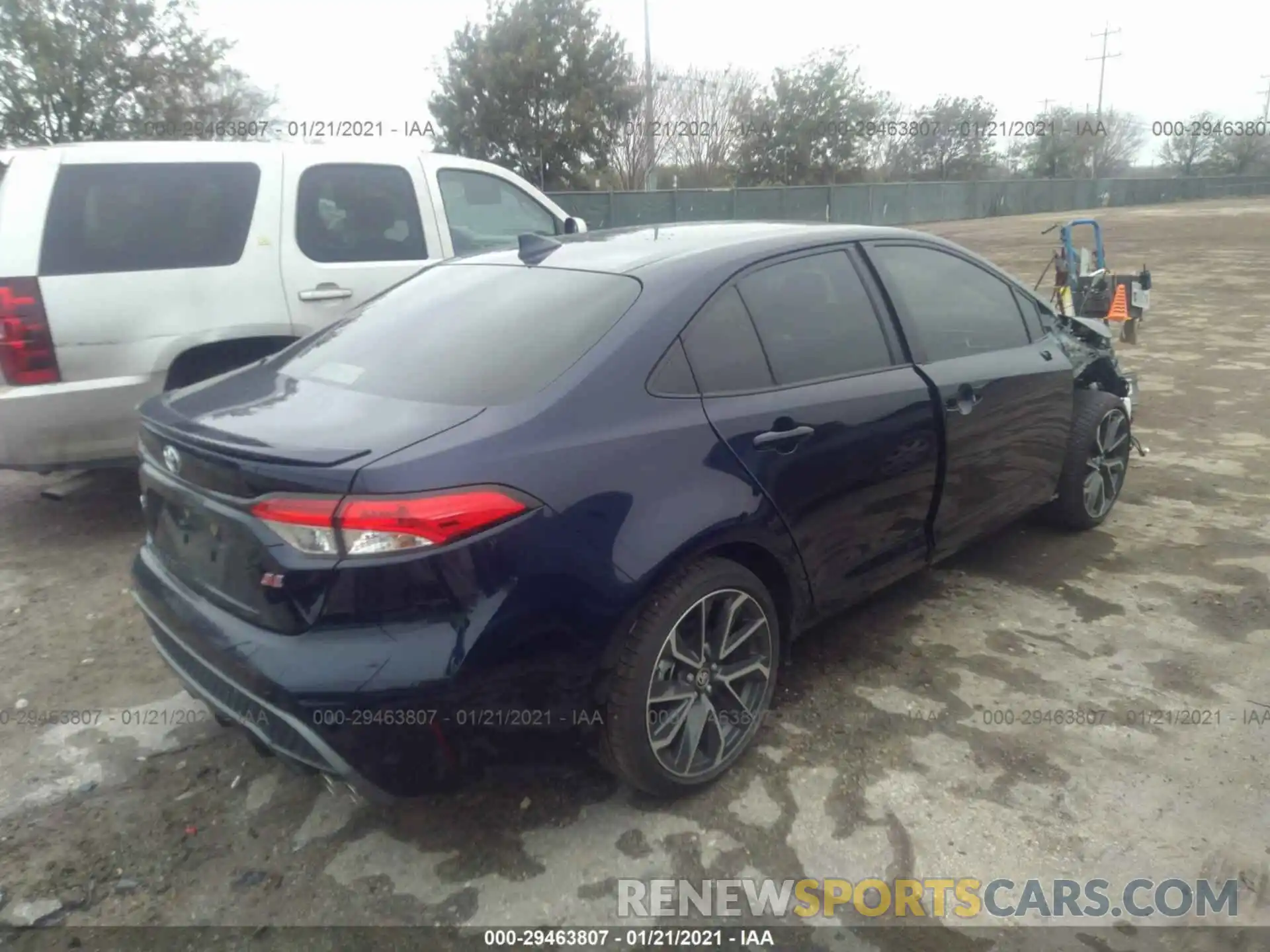 4 Photograph of a damaged car JTDS4MCE4MJ056275 TOYOTA COROLLA 2021