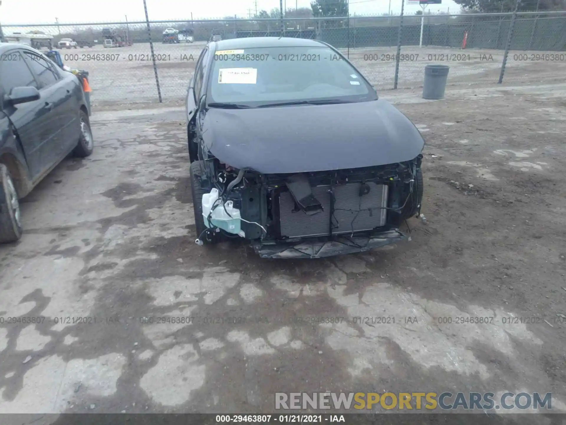 6 Photograph of a damaged car JTDS4MCE4MJ056275 TOYOTA COROLLA 2021