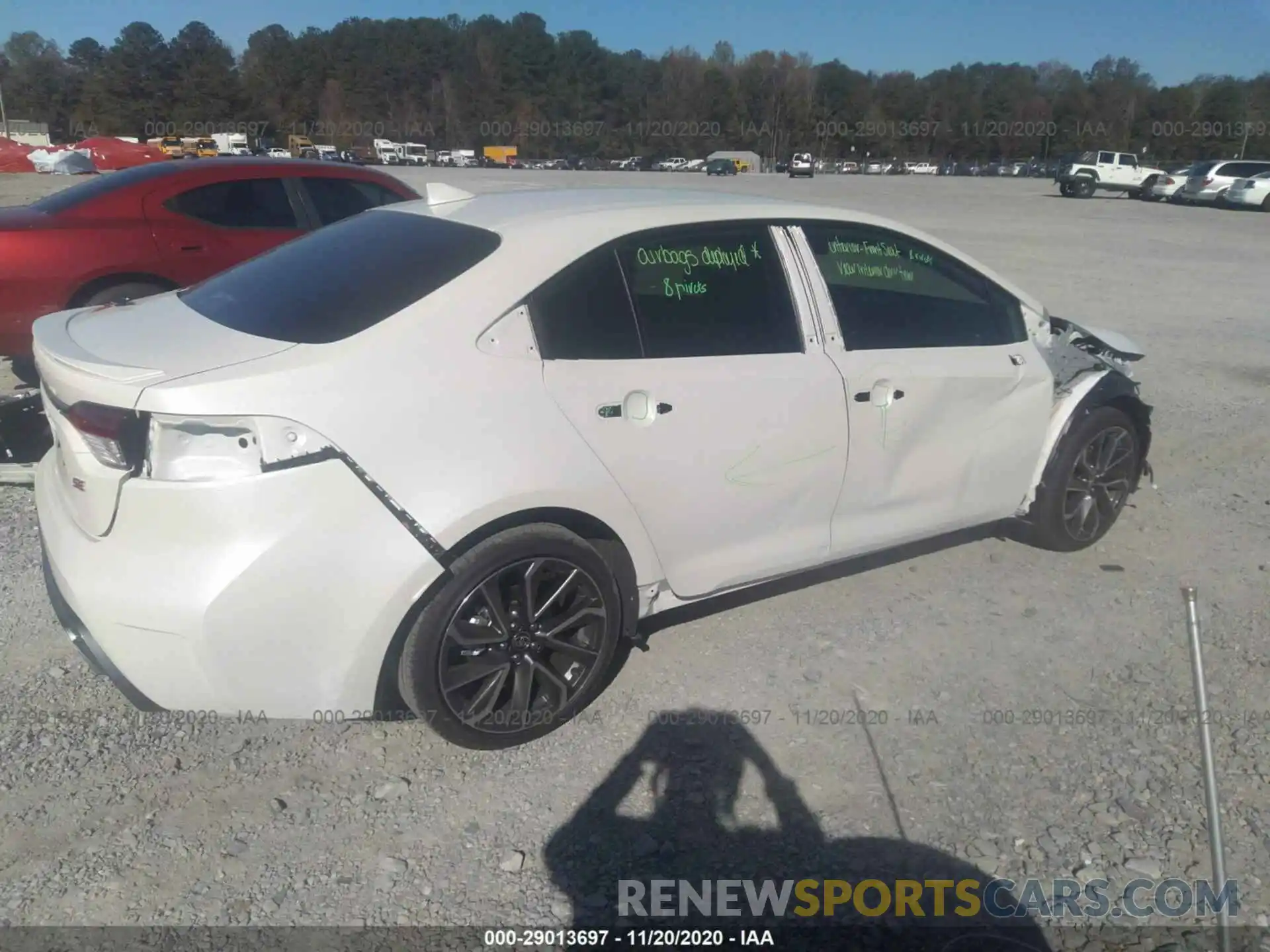 4 Photograph of a damaged car JTDS4MCE4MJ058270 TOYOTA COROLLA 2021