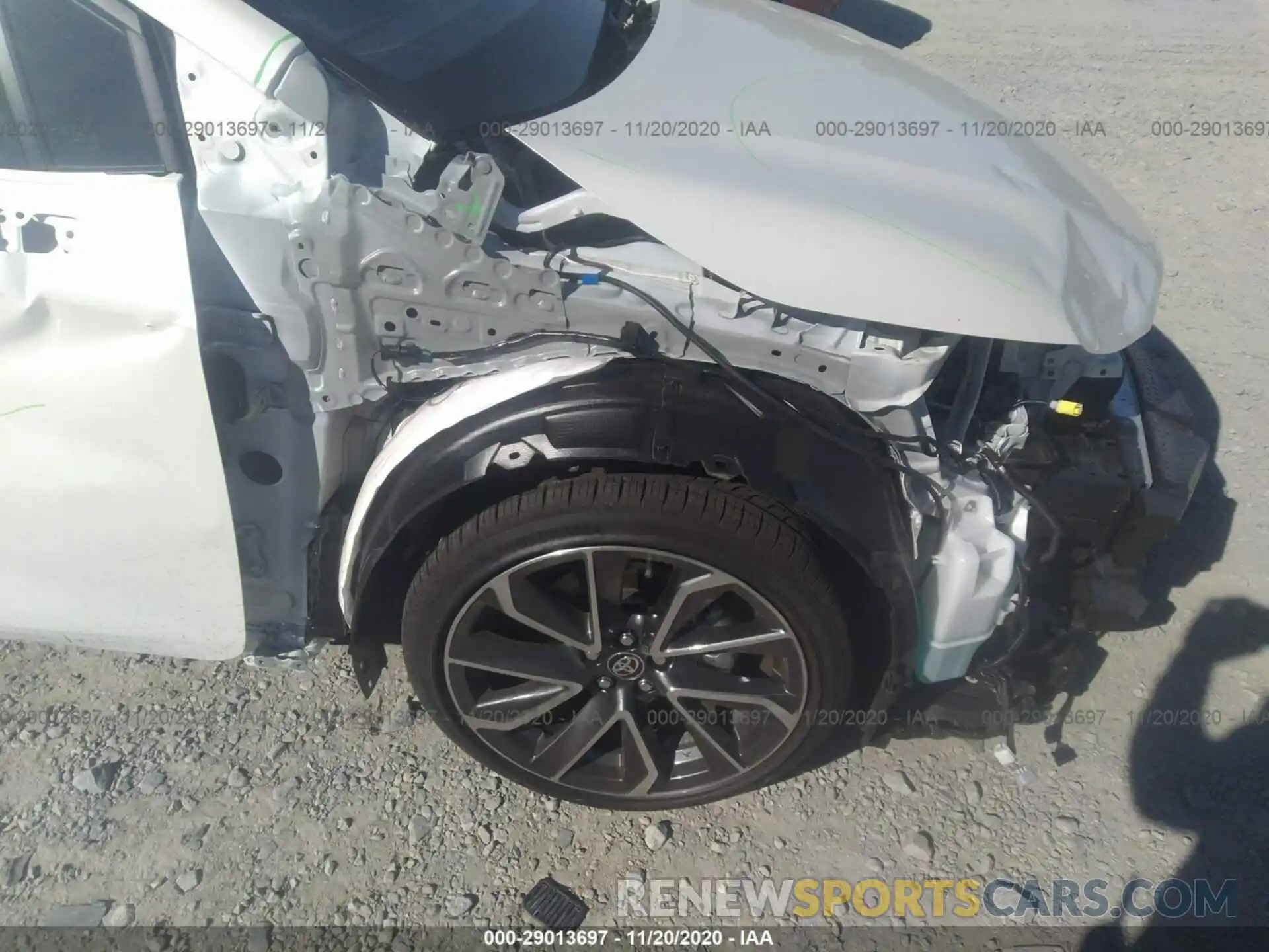 6 Photograph of a damaged car JTDS4MCE4MJ058270 TOYOTA COROLLA 2021