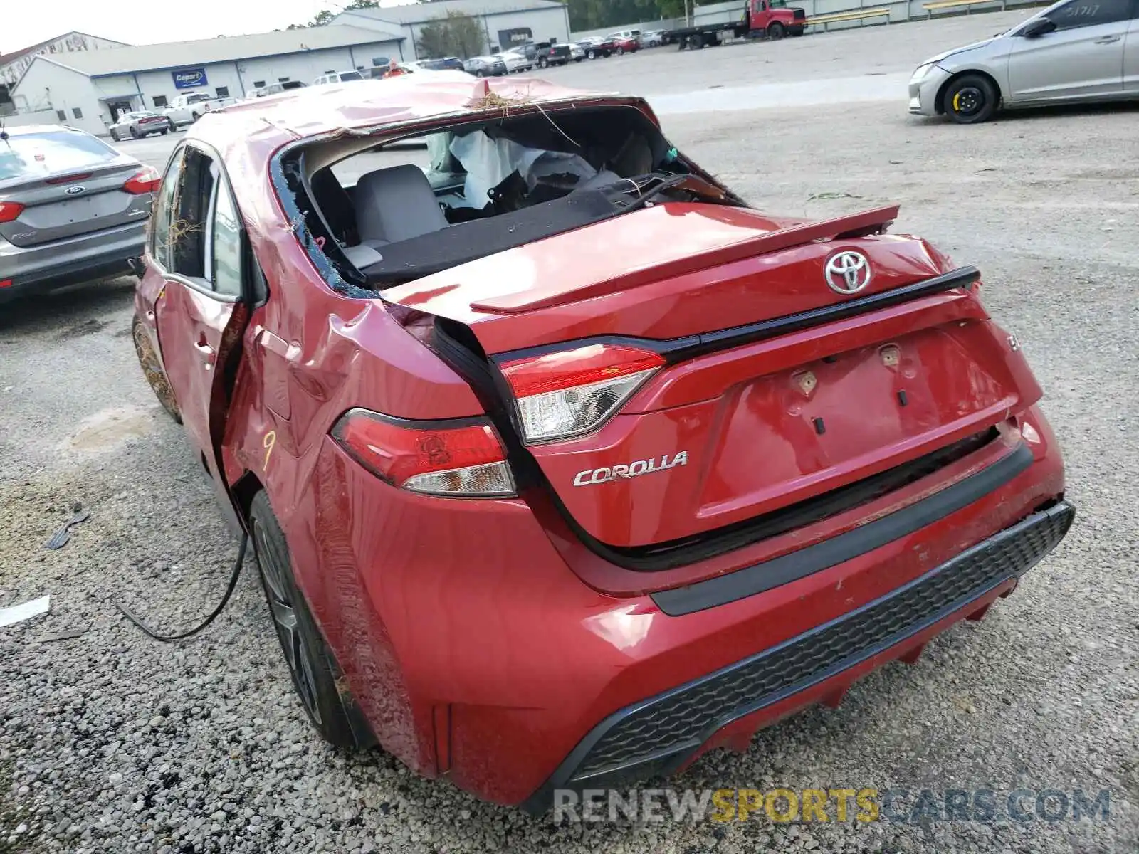 3 Photograph of a damaged car JTDS4MCE4MJ062268 TOYOTA COROLLA 2021