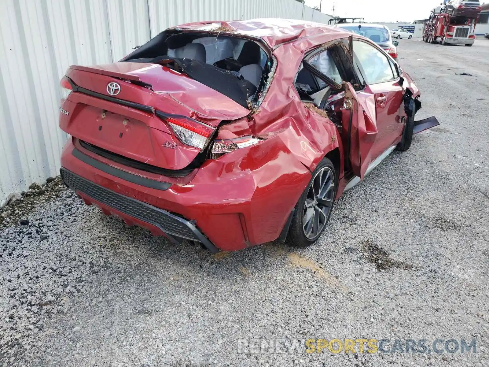 4 Photograph of a damaged car JTDS4MCE4MJ062268 TOYOTA COROLLA 2021