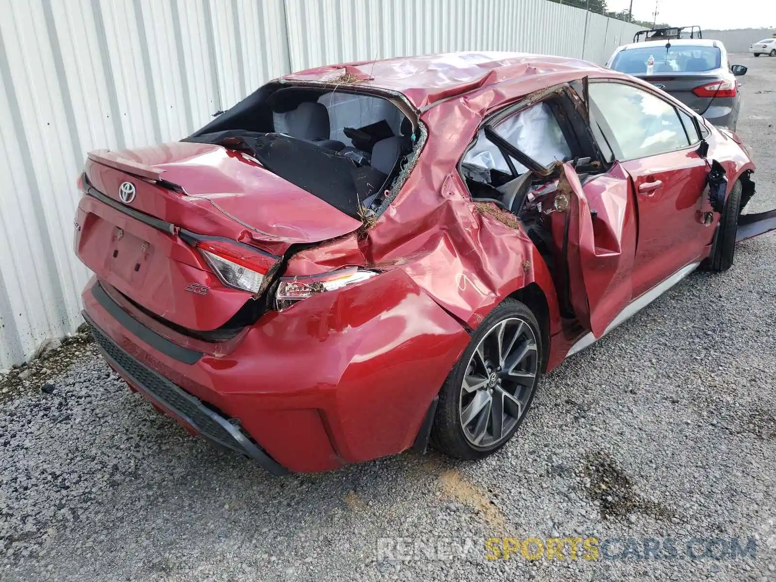 9 Photograph of a damaged car JTDS4MCE4MJ062268 TOYOTA COROLLA 2021