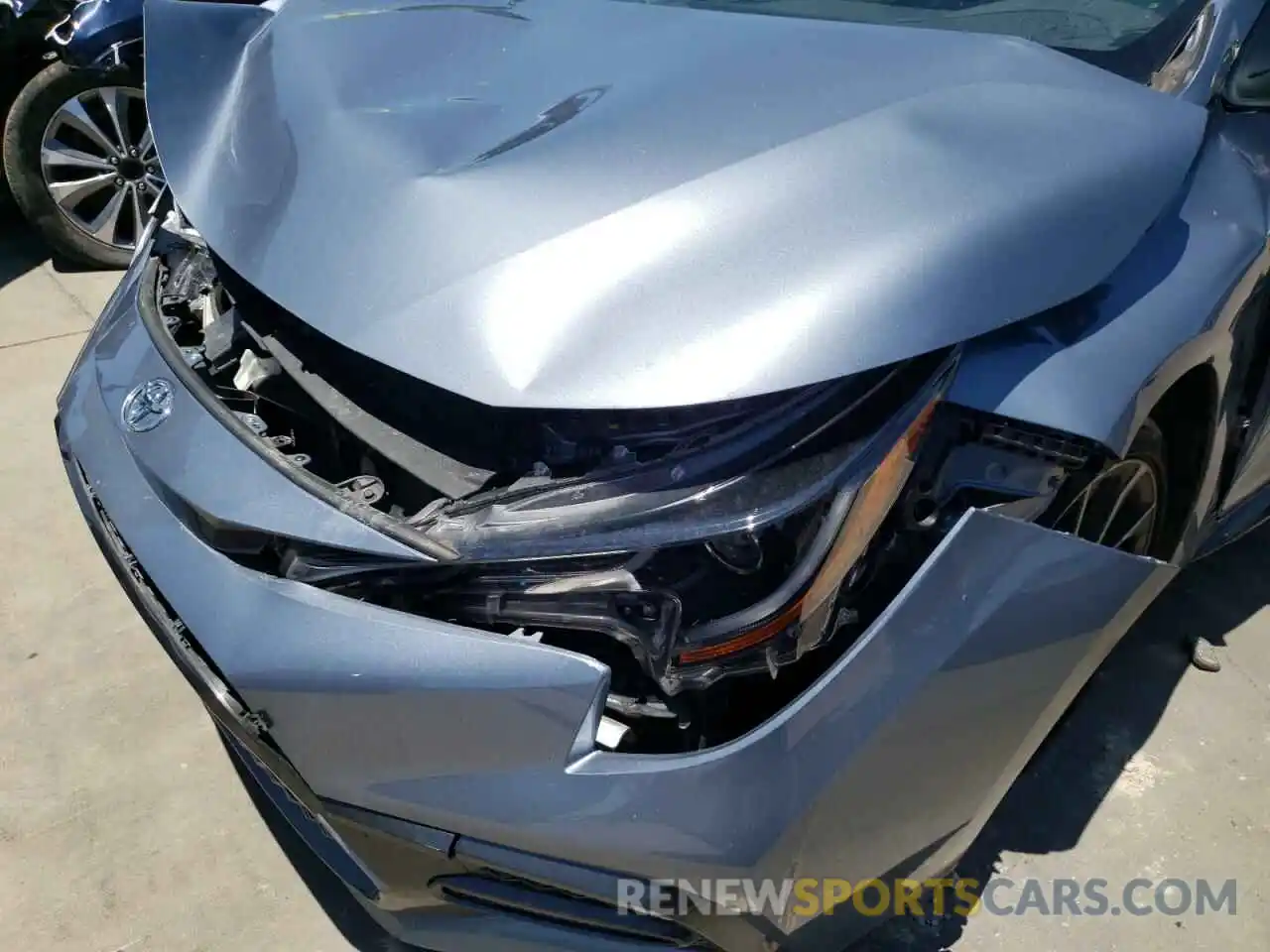 8 Photograph of a damaged car JTDS4MCE4MJ063758 TOYOTA COROLLA 2021