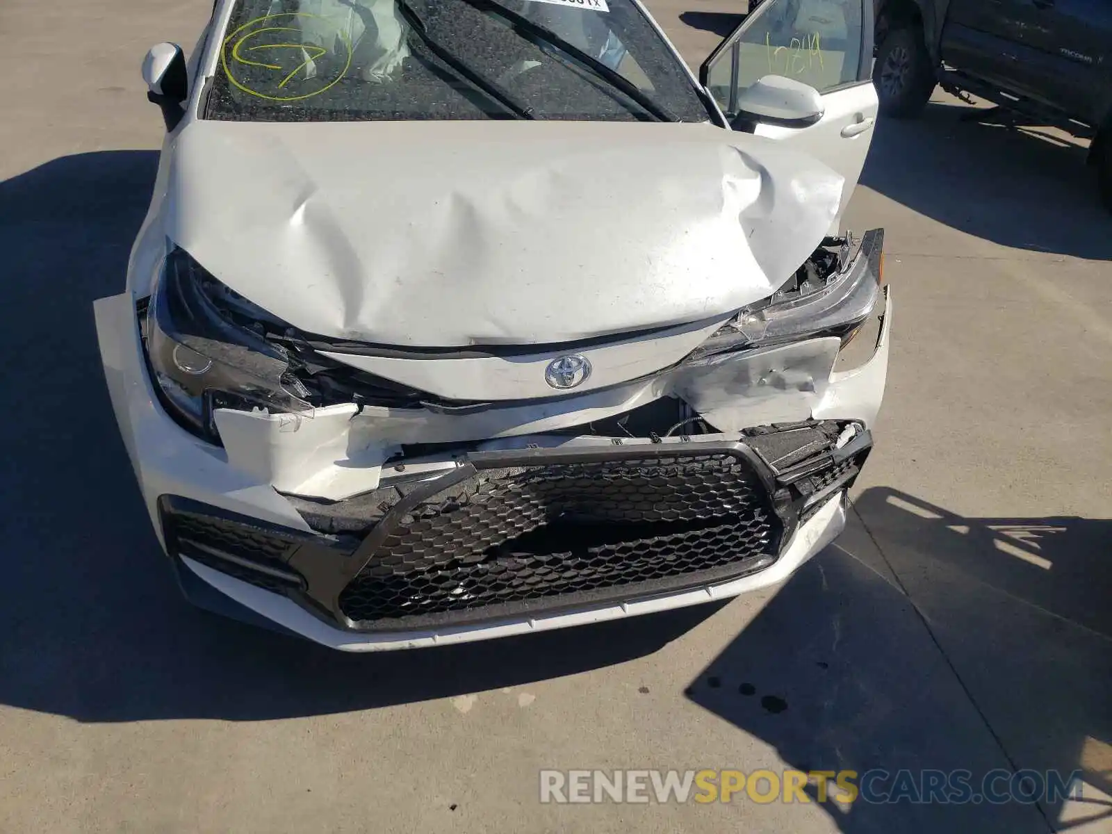 9 Photograph of a damaged car JTDS4MCE4MJ065302 TOYOTA COROLLA 2021