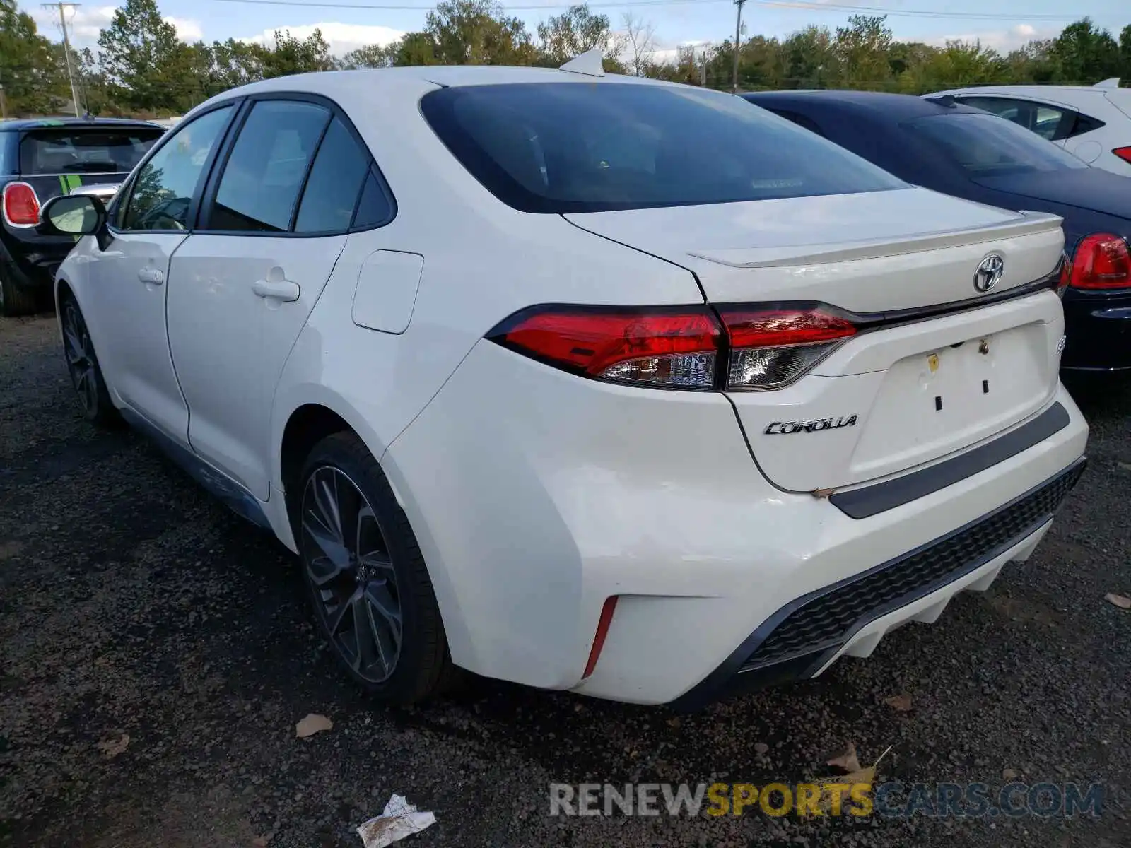 3 Photograph of a damaged car JTDS4MCE4MJ065574 TOYOTA COROLLA 2021