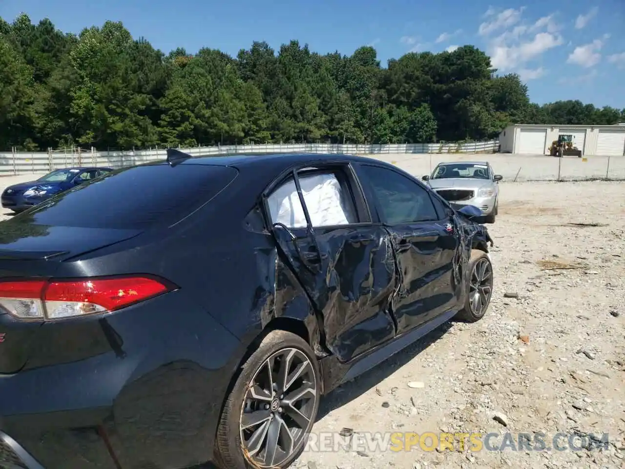 9 Photograph of a damaged car JTDS4MCE4MJ067938 TOYOTA COROLLA 2021